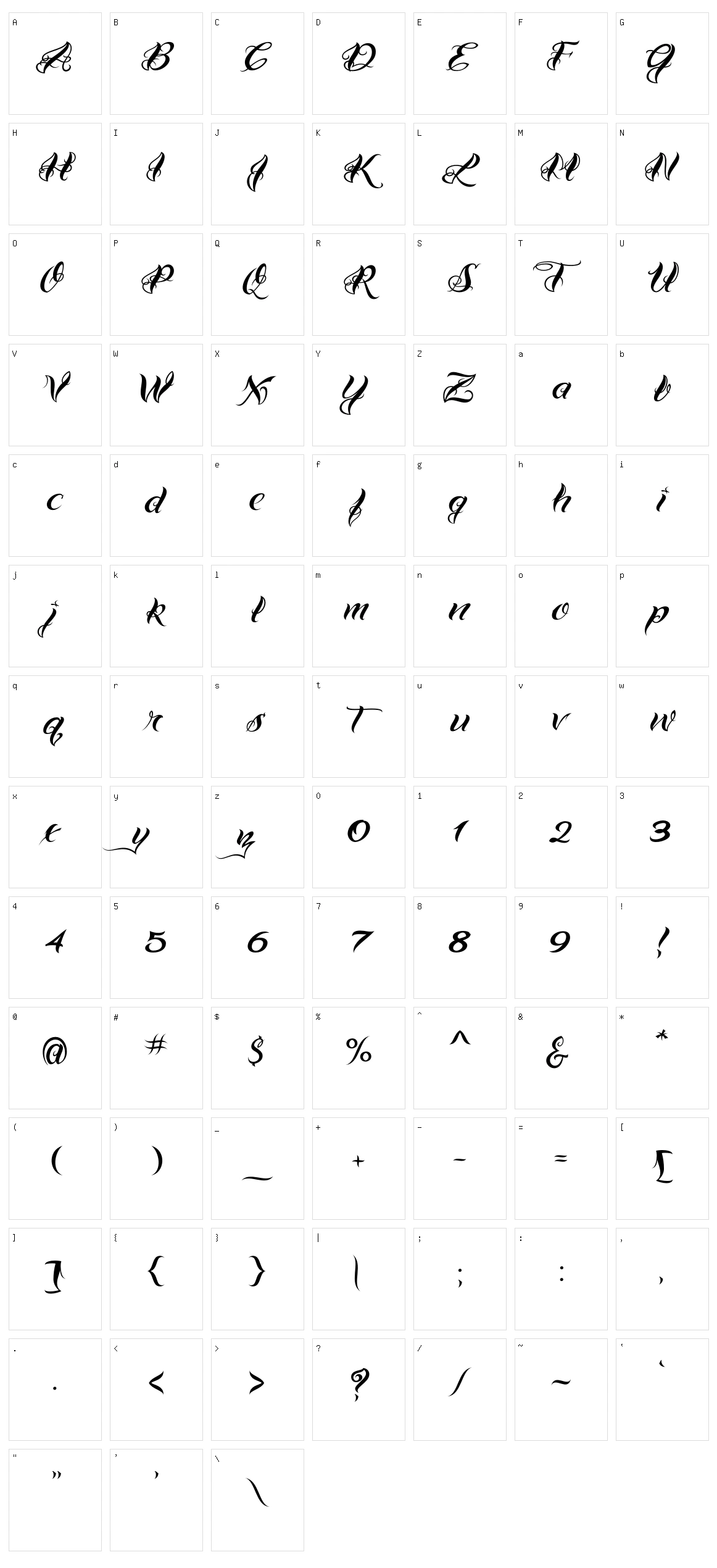 VTC Bad Tattoo Hand One Character Set