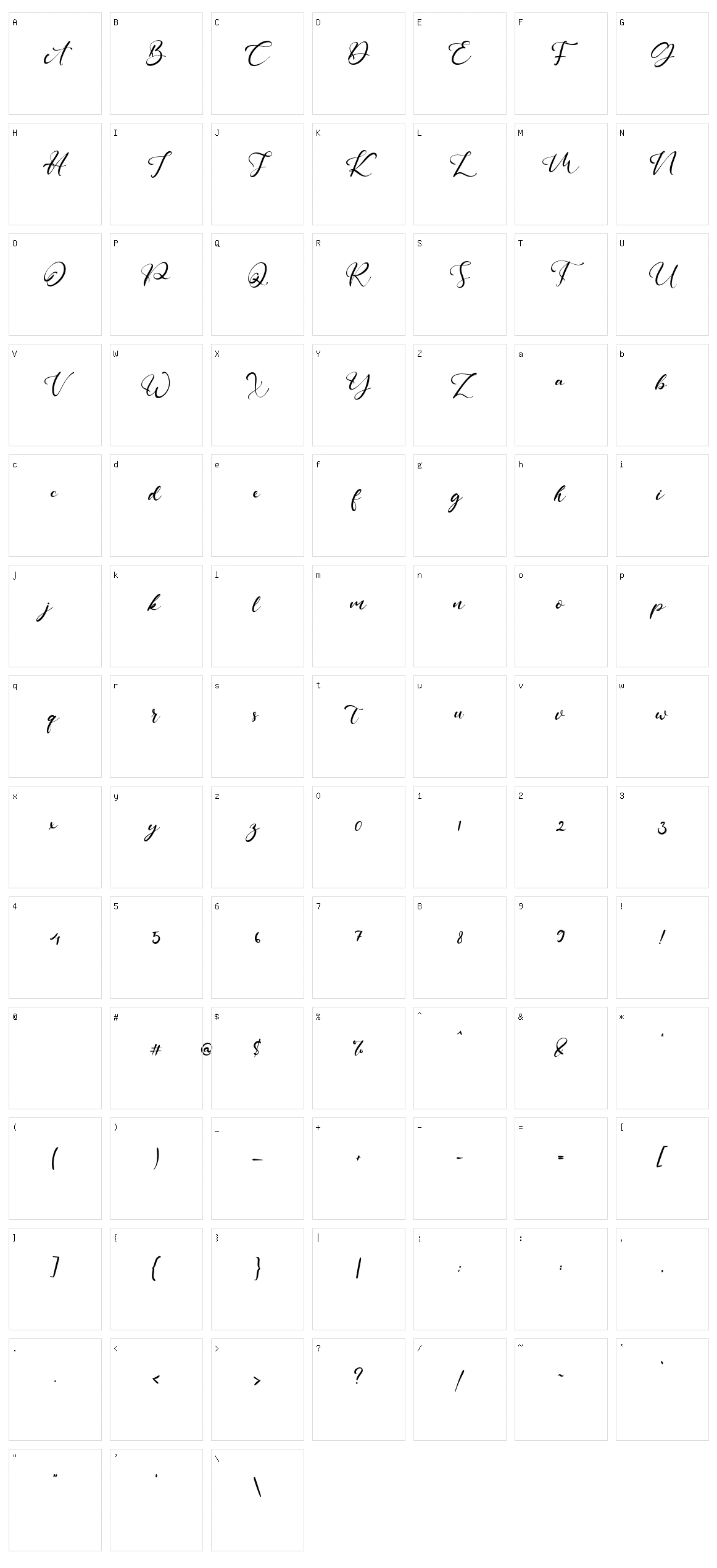 Waste Lowlife Character Set