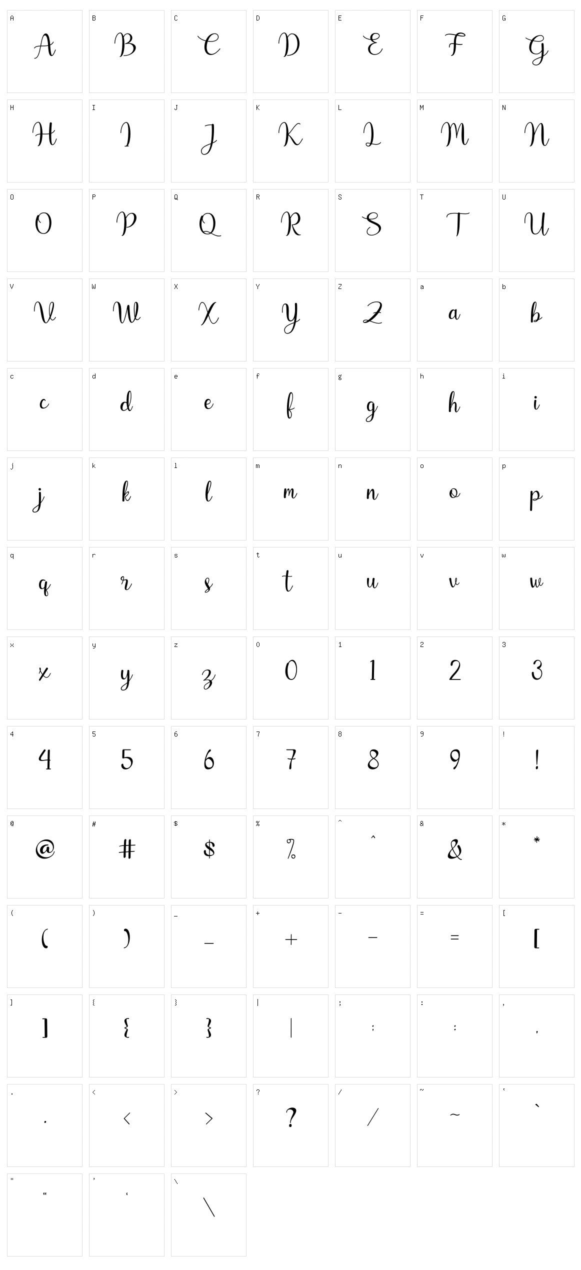 Wonderful Lovely Character Set