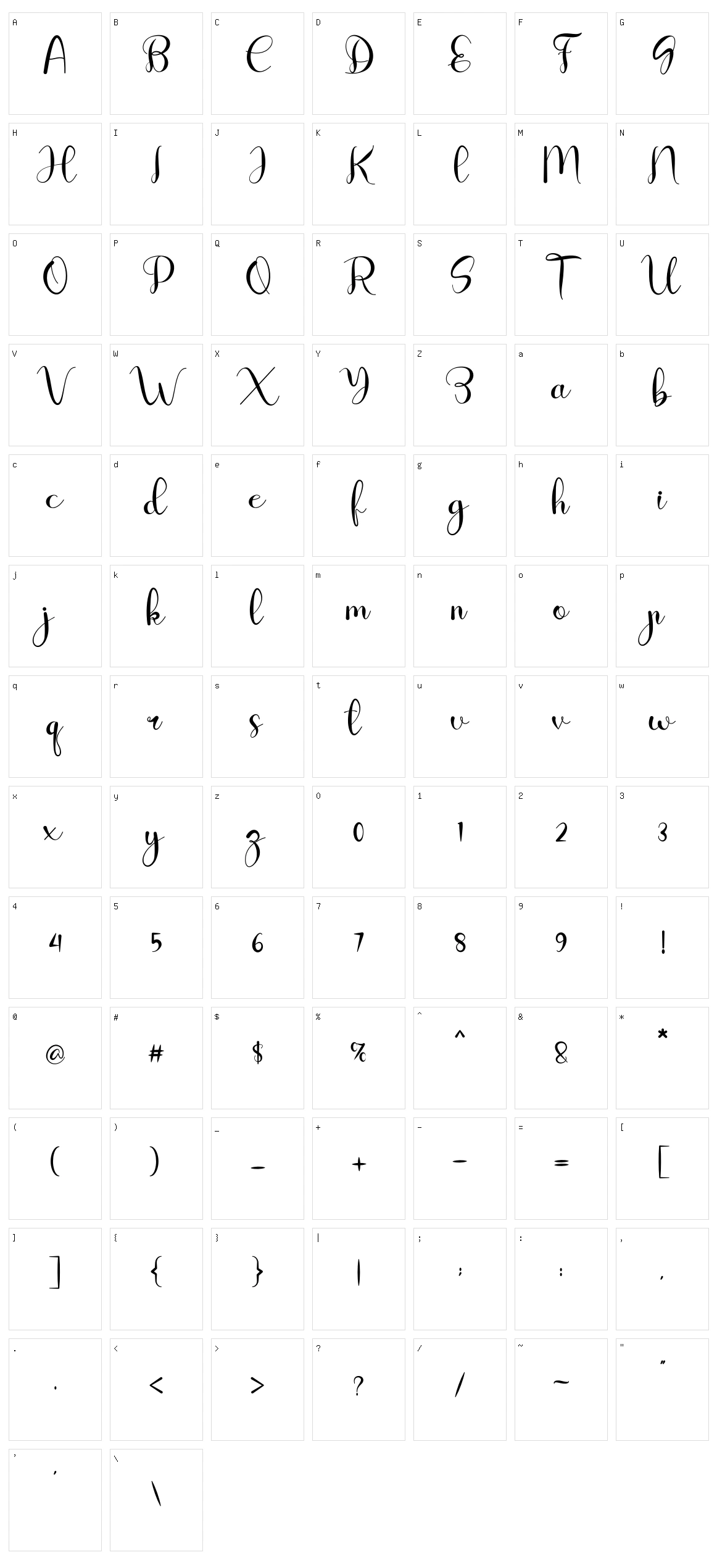 Zillions Character Set