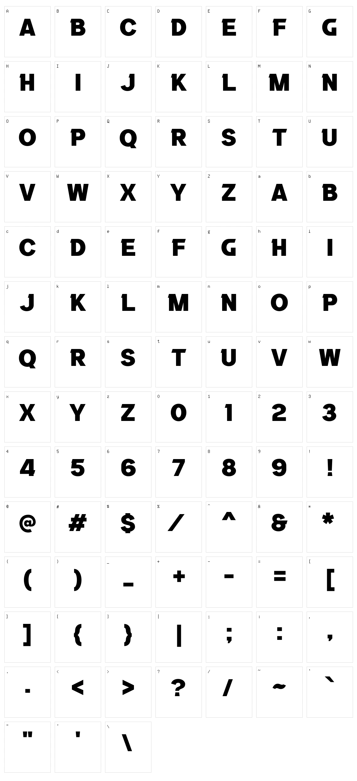 A Black Lives Character Set
