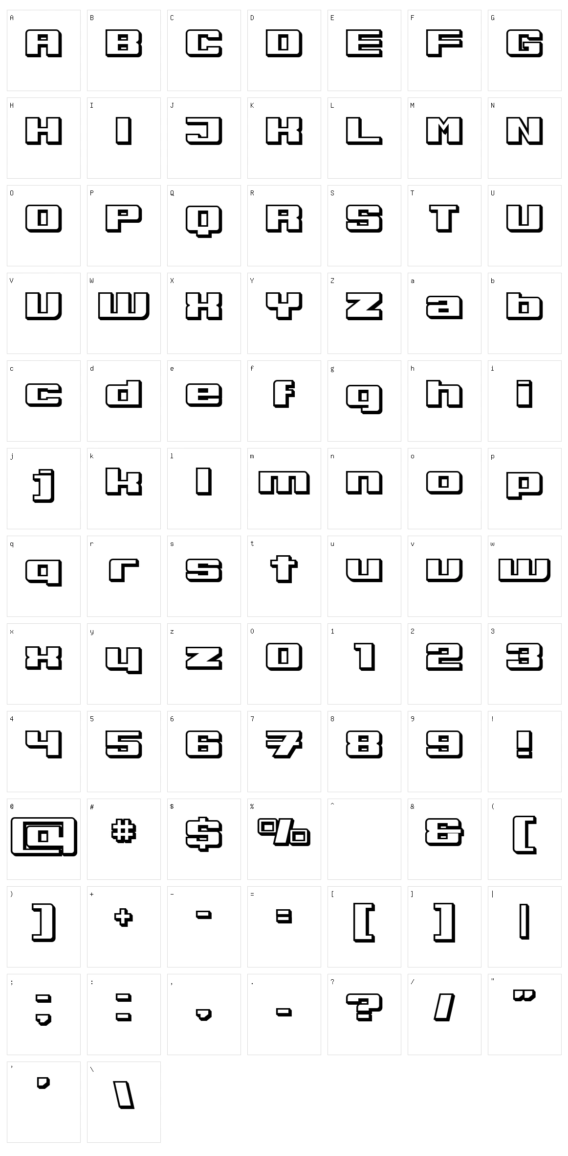 Boeotia Character Set