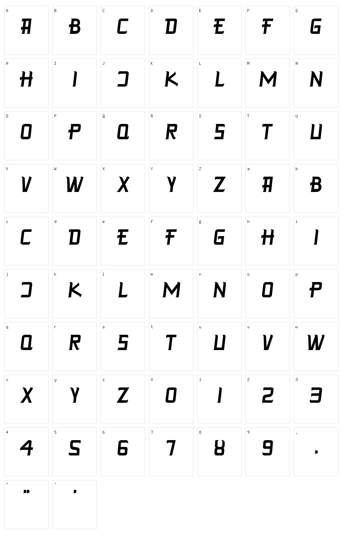 Definite Soul Character Set