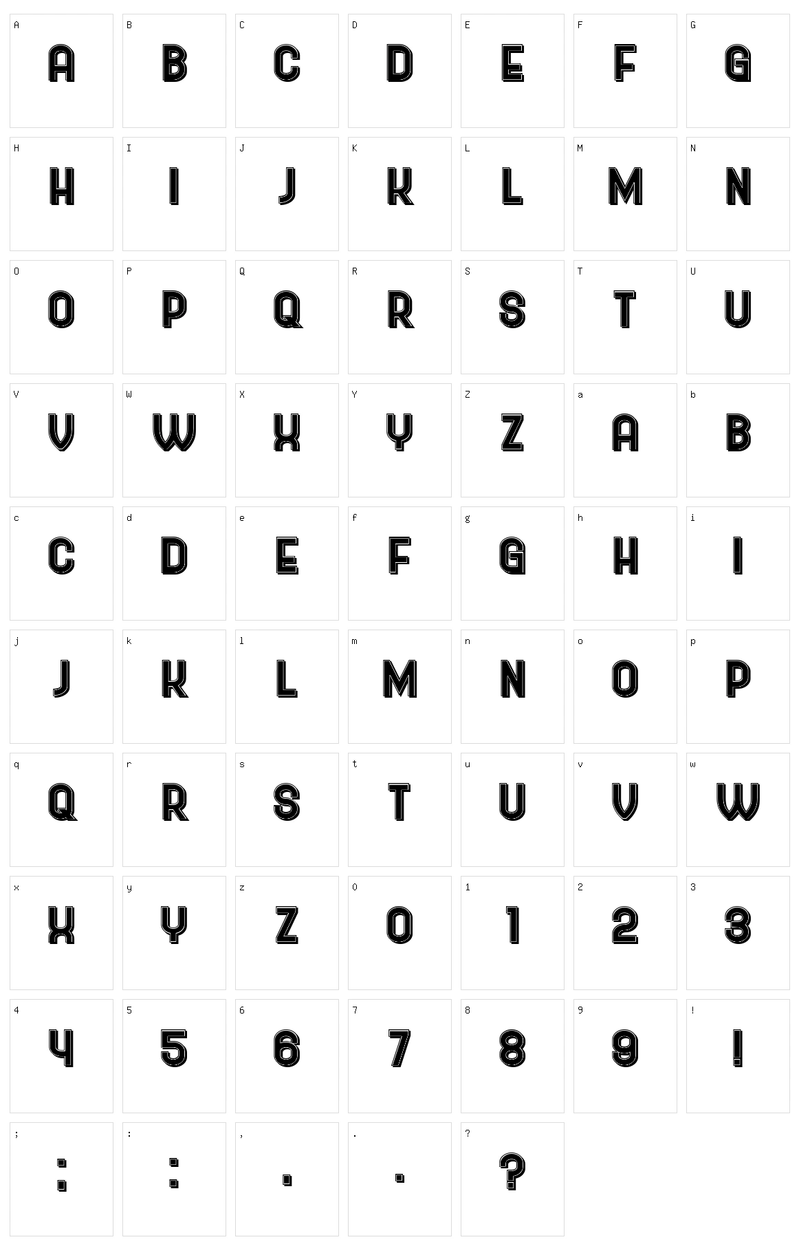 George Character Set