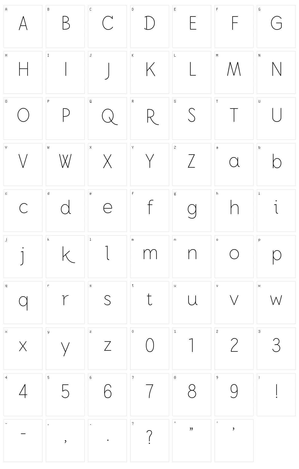 JonahAFYL Character Set