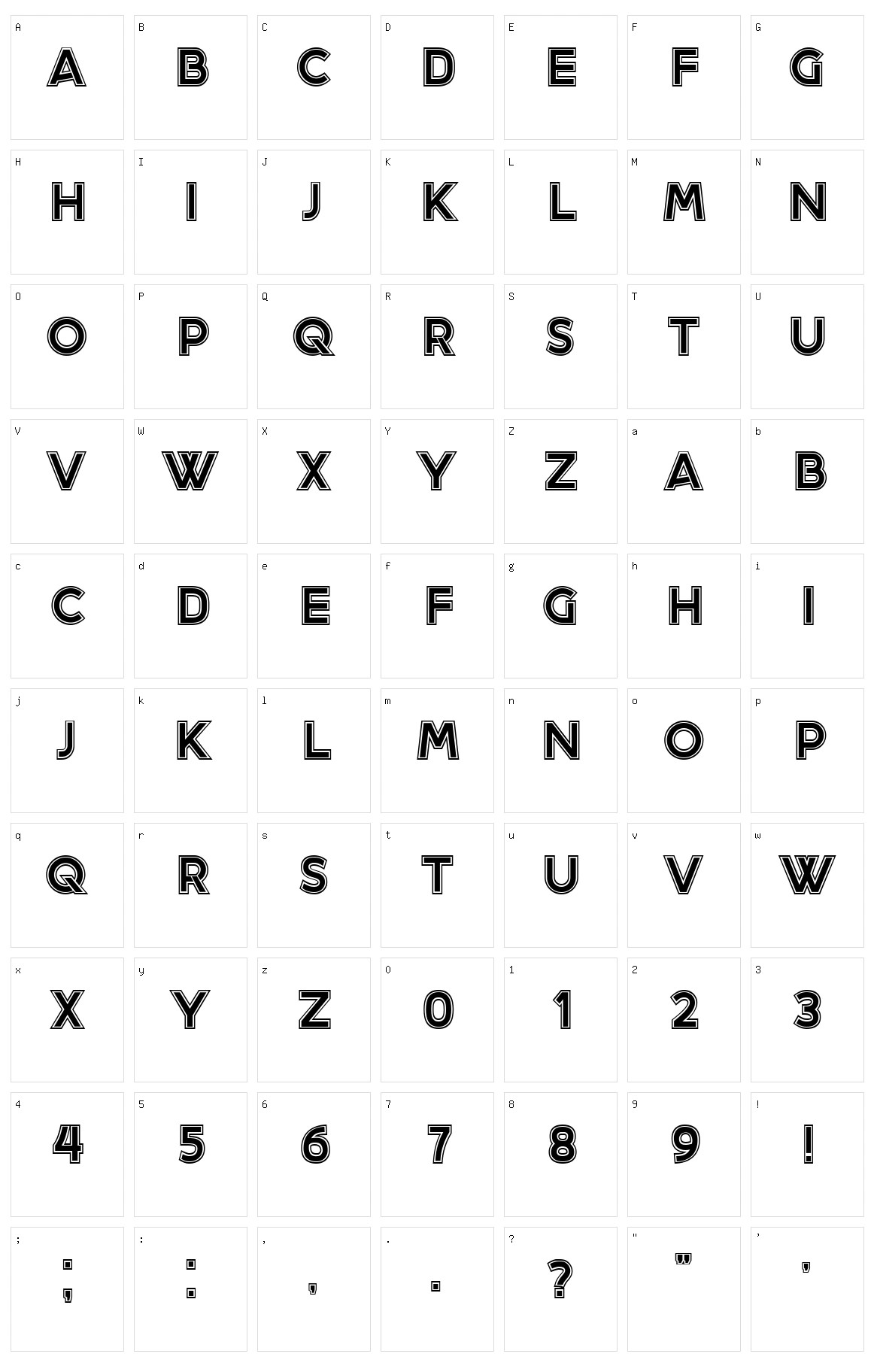 Juniors Character Set