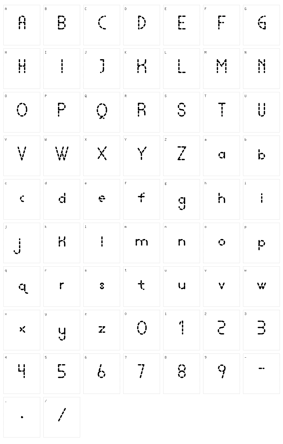 Lamborgini Character Set