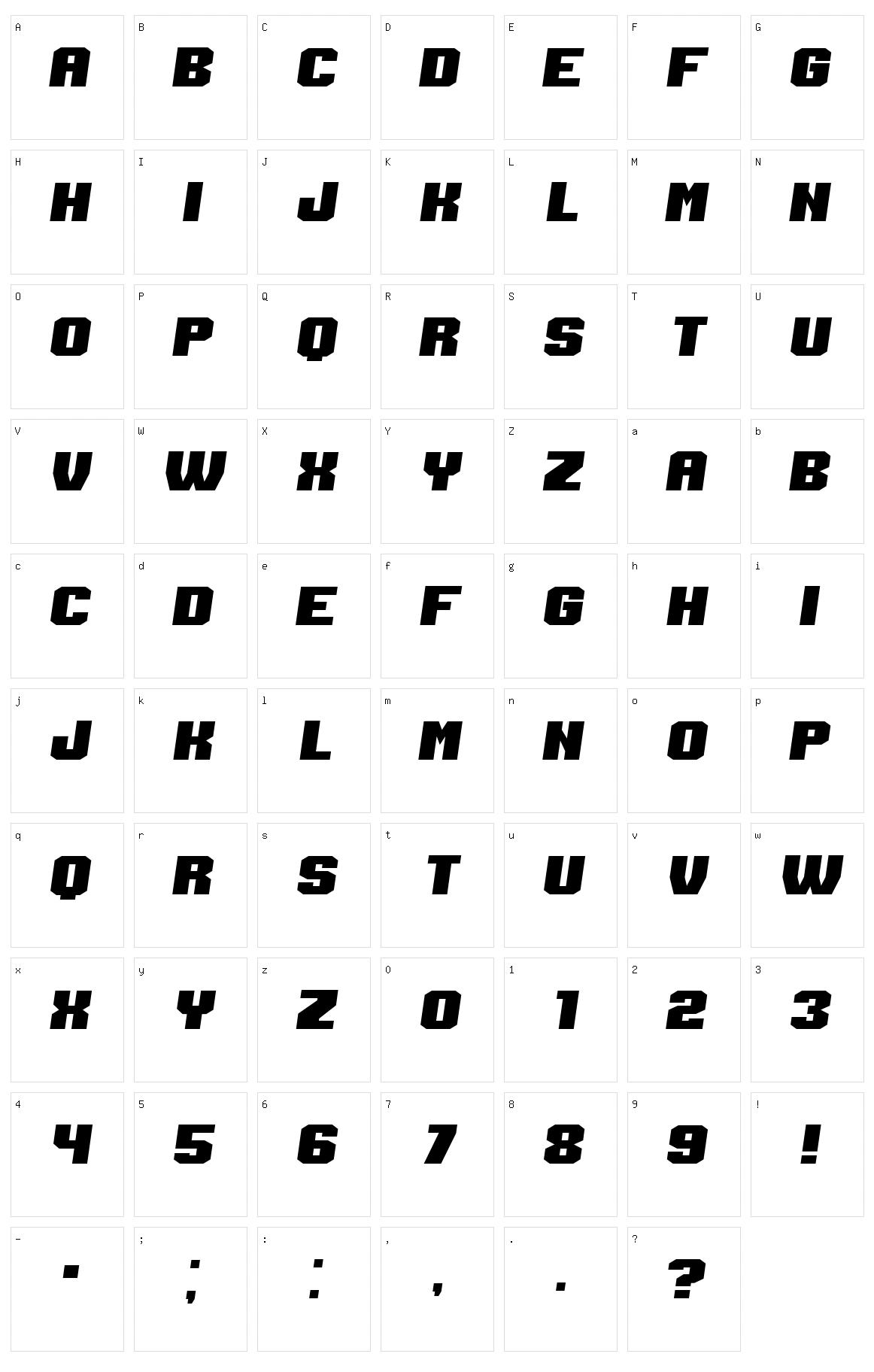Login Character Set