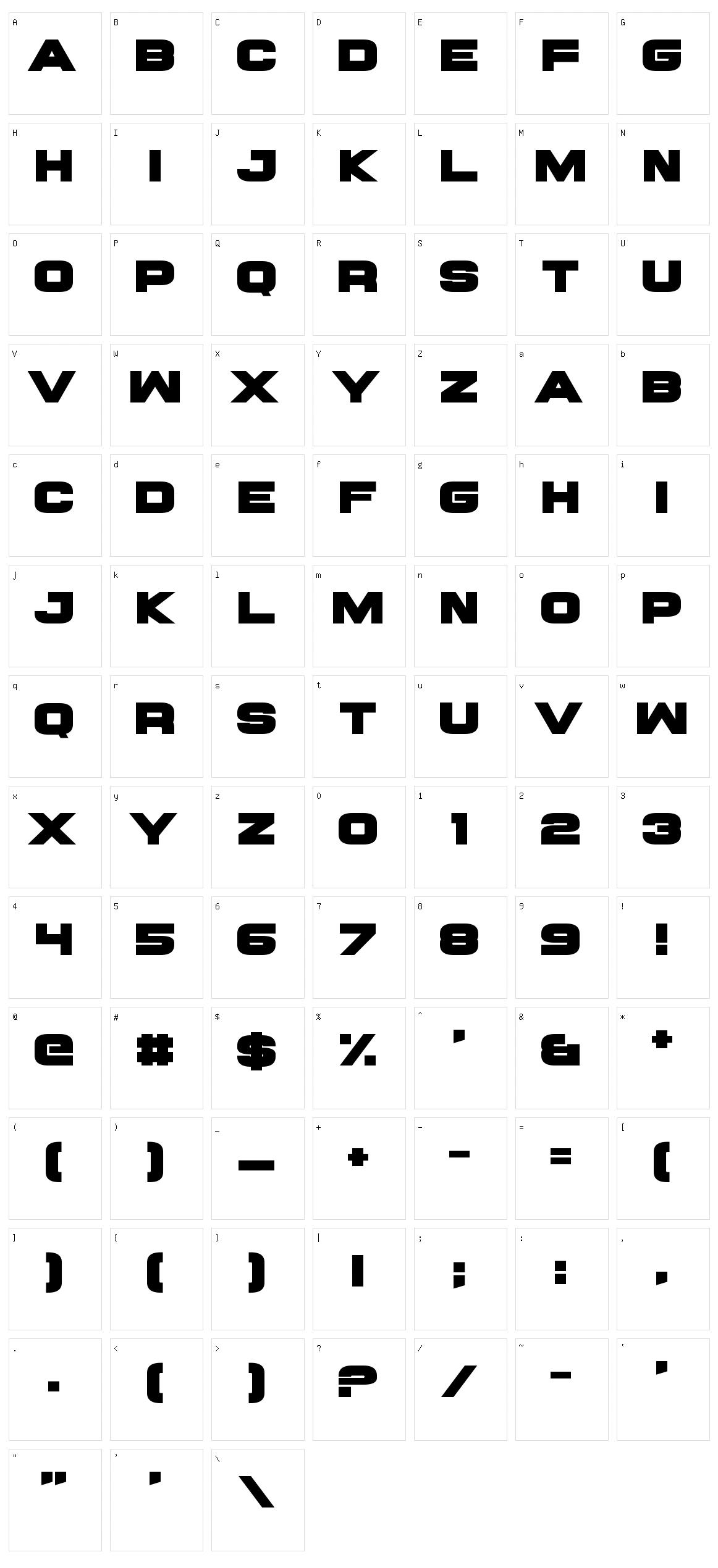Rawhide Raw 2016 Character Set