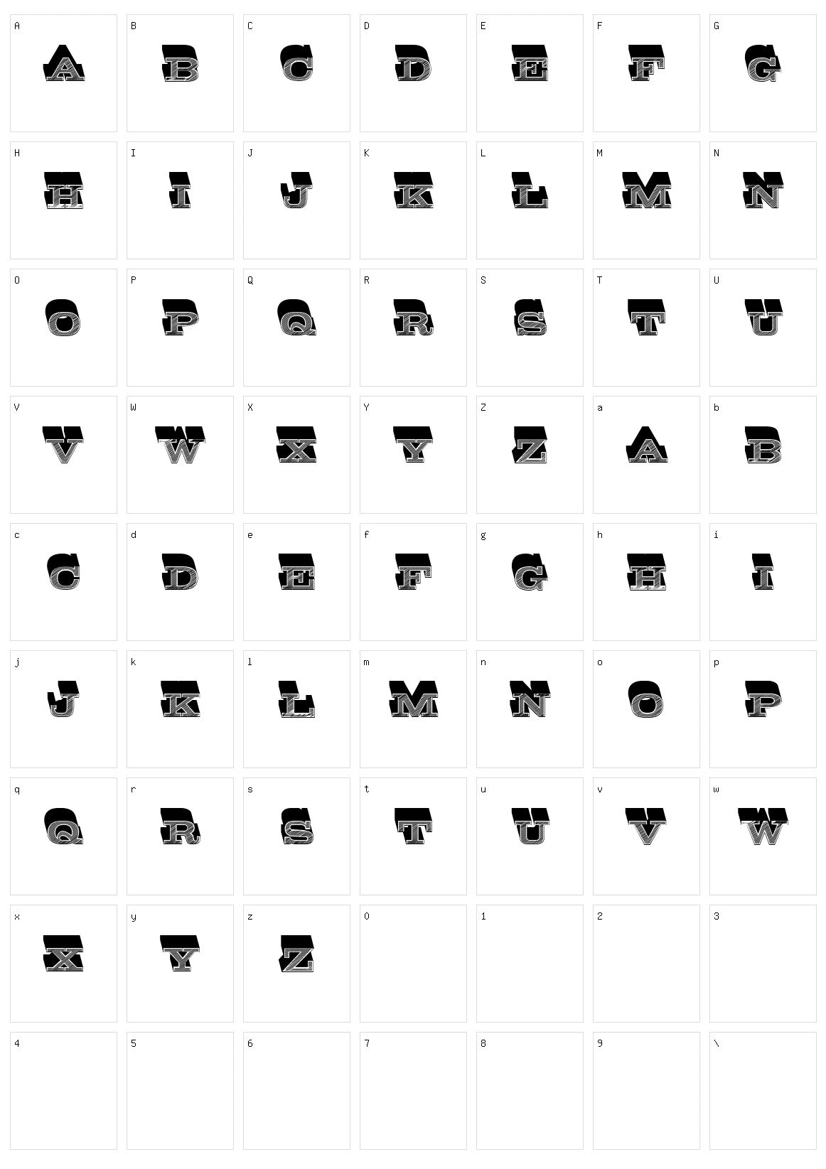 Style Character Set