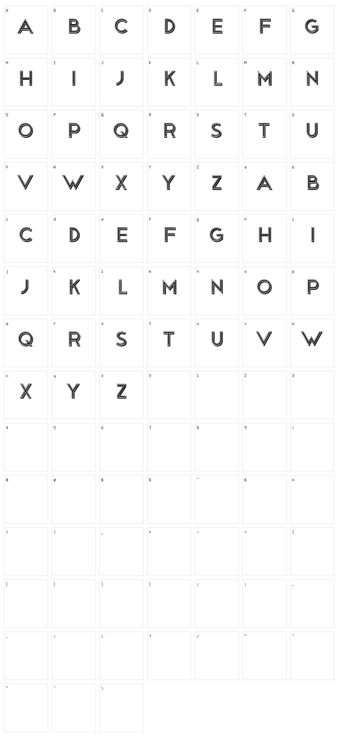 Swap Character Set