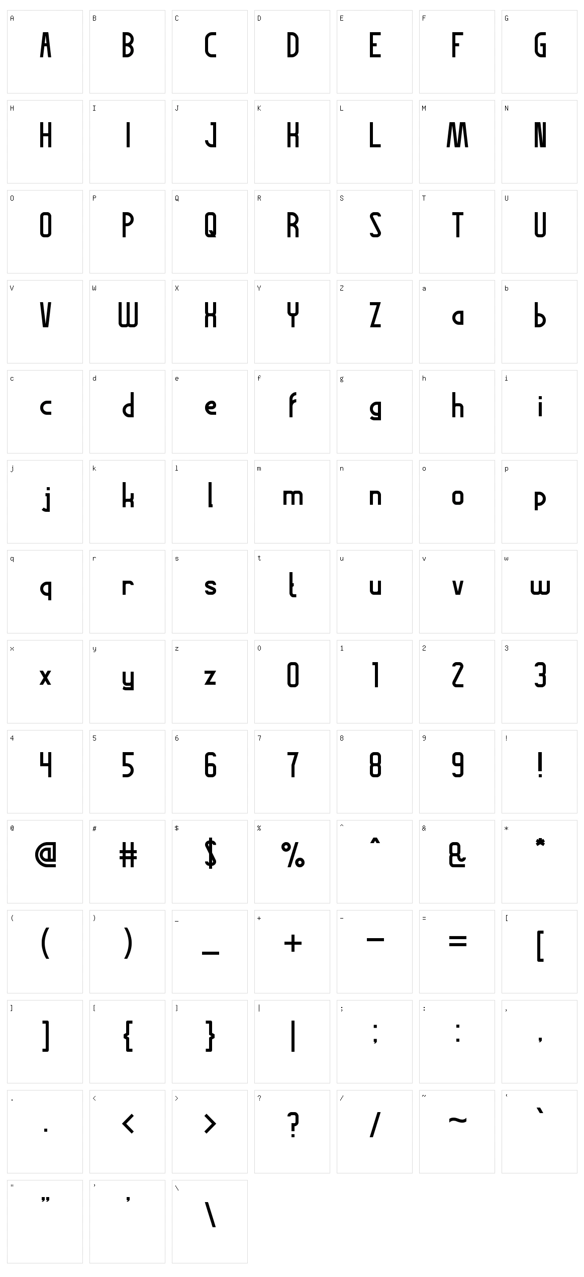 This Is Internet! Character Set