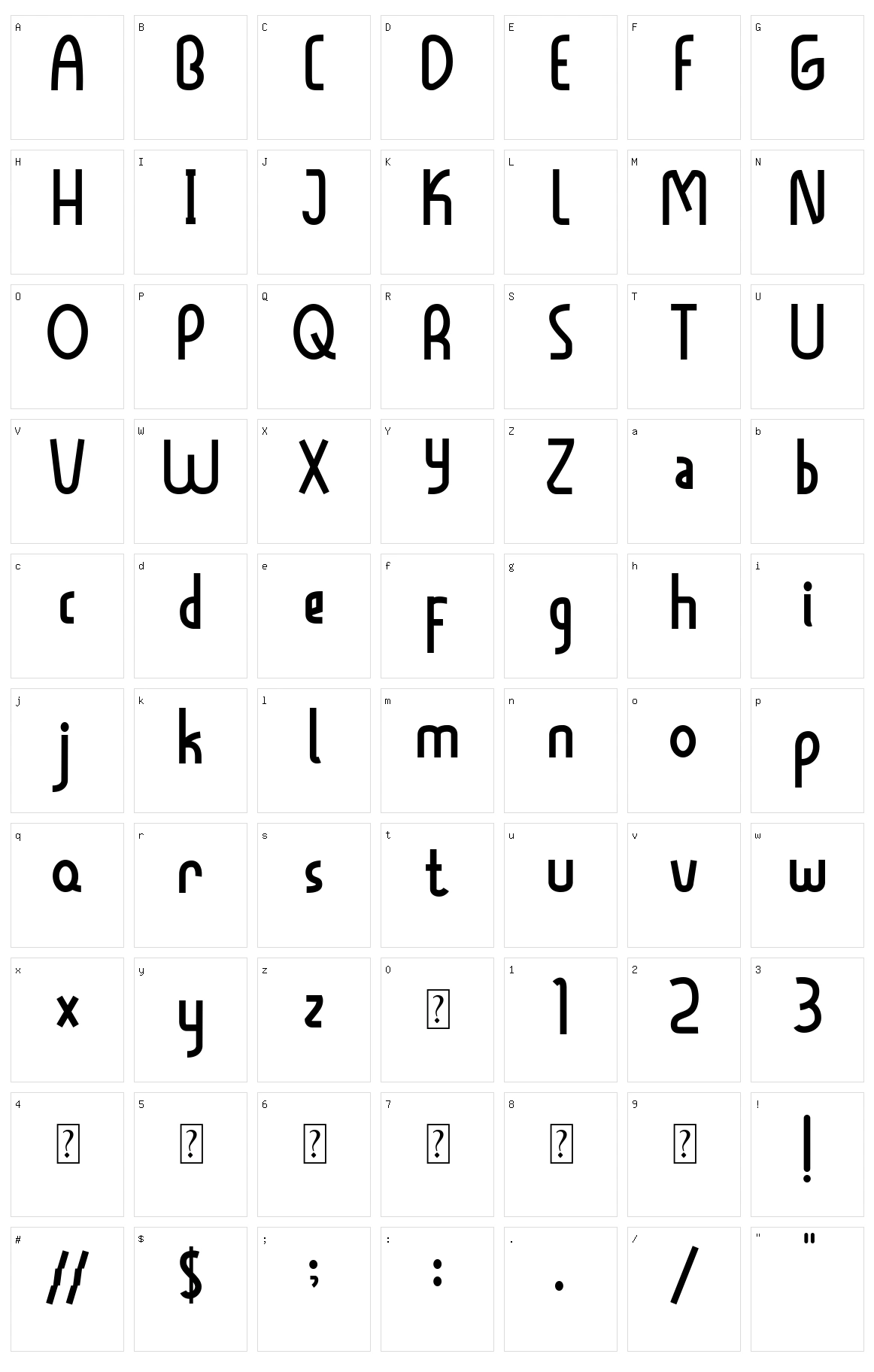 Vibestyle Character Set