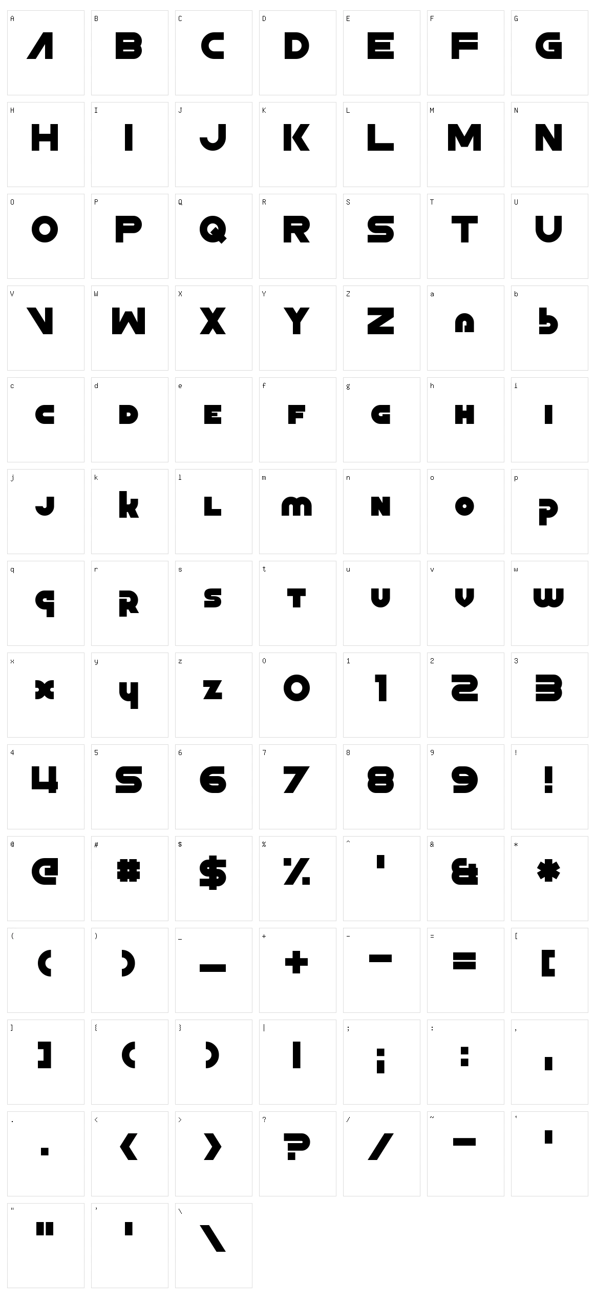 Zoon Hoot Character Set