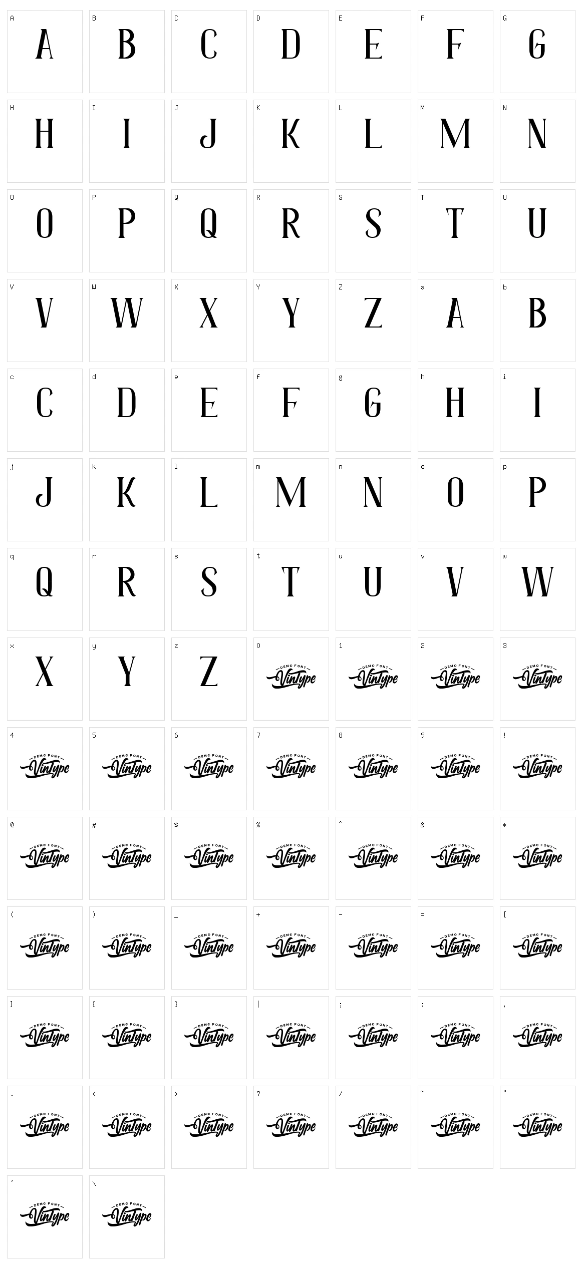 Beige Wave Character Set