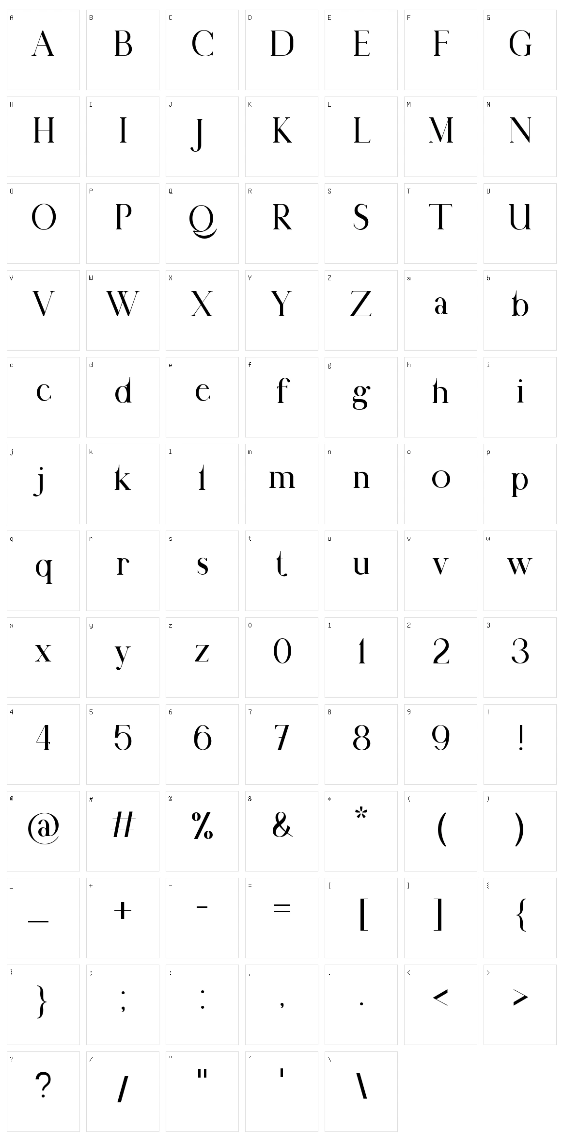 Blade Brotherhood Character Set