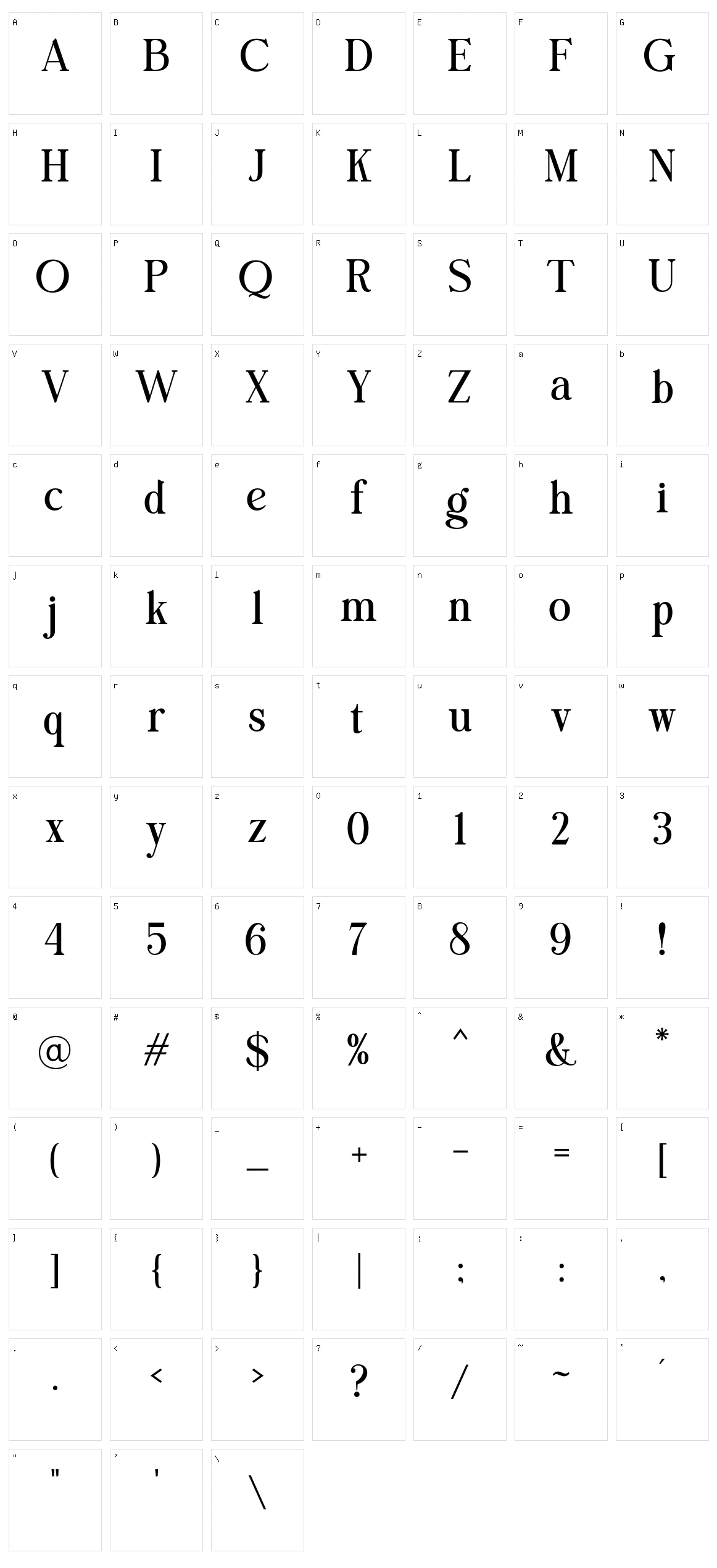 Bright Gesture Character Set