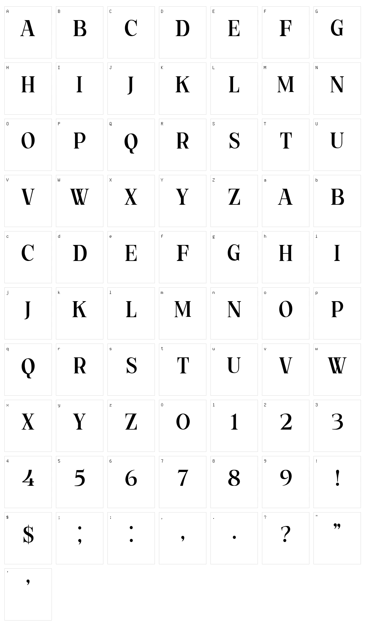 Broken Hearts Character Set