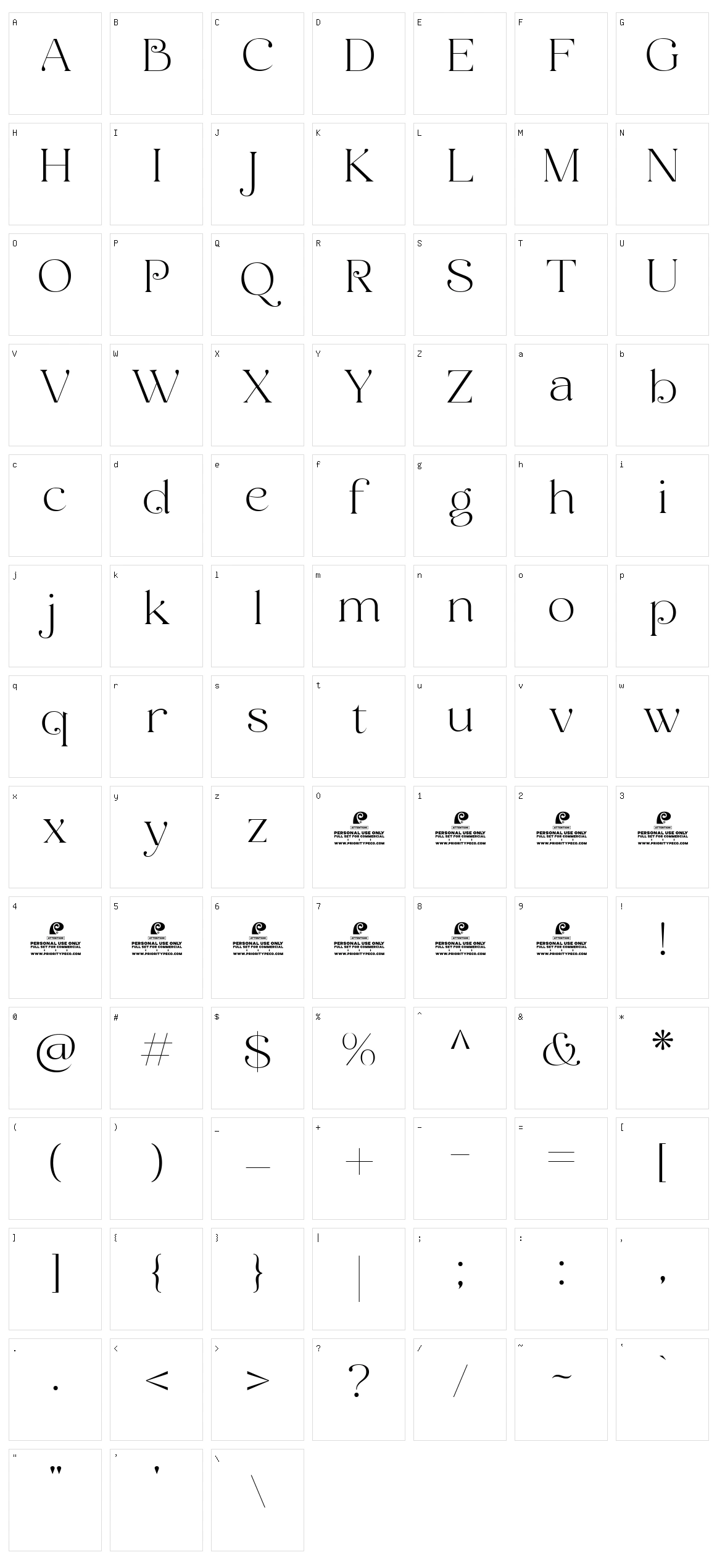 Cherla Character Set