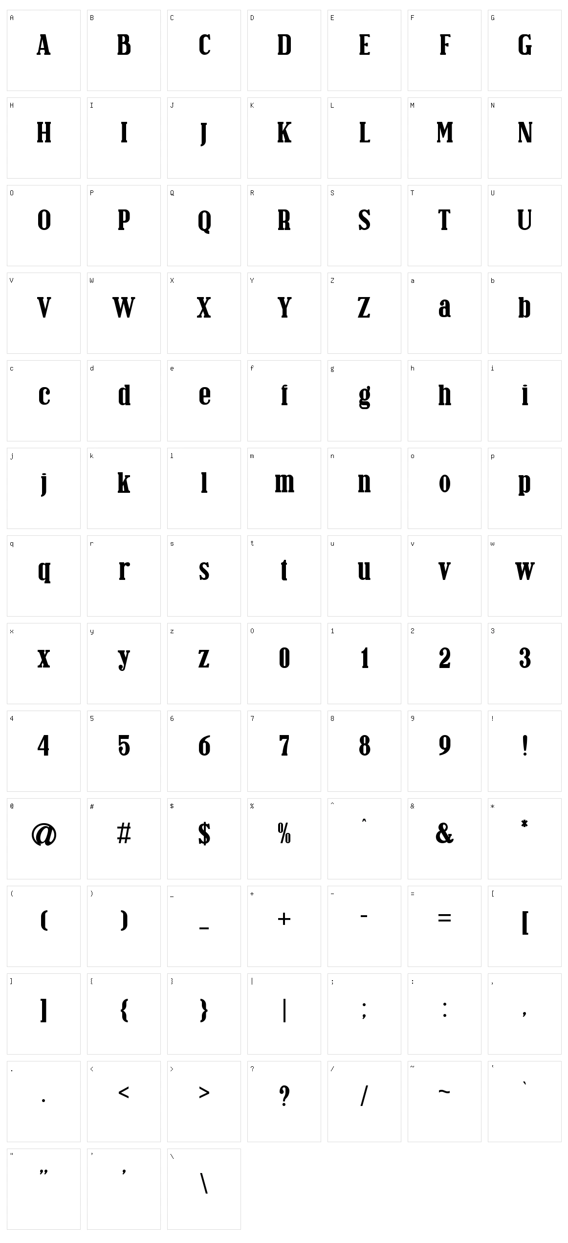 Ekim Mezunu Character Set