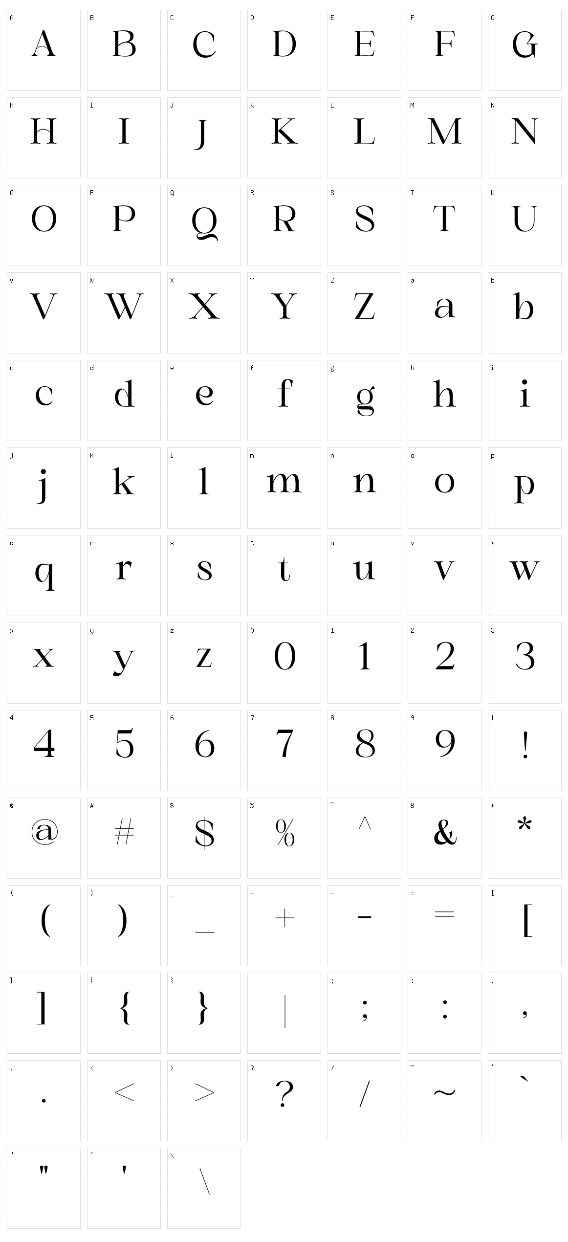 Gold&Song Character Set