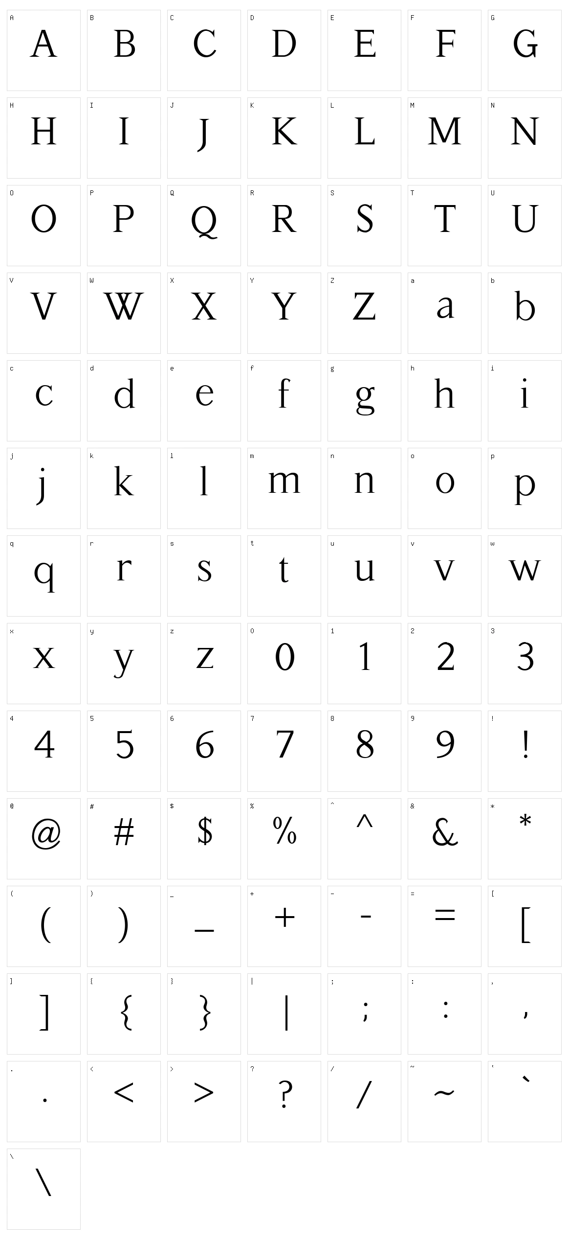 Hassliebe Character Set