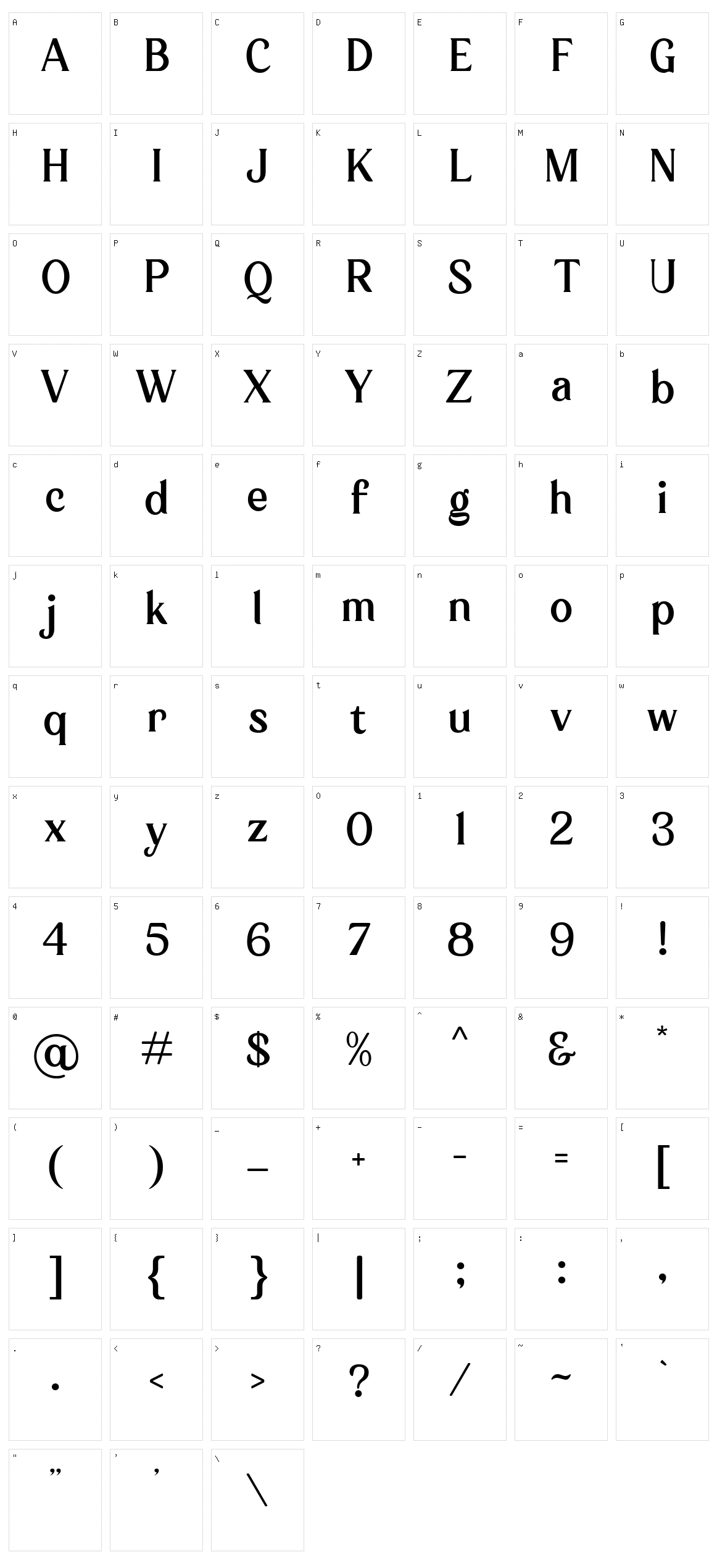 Klarinda Playful Character Set