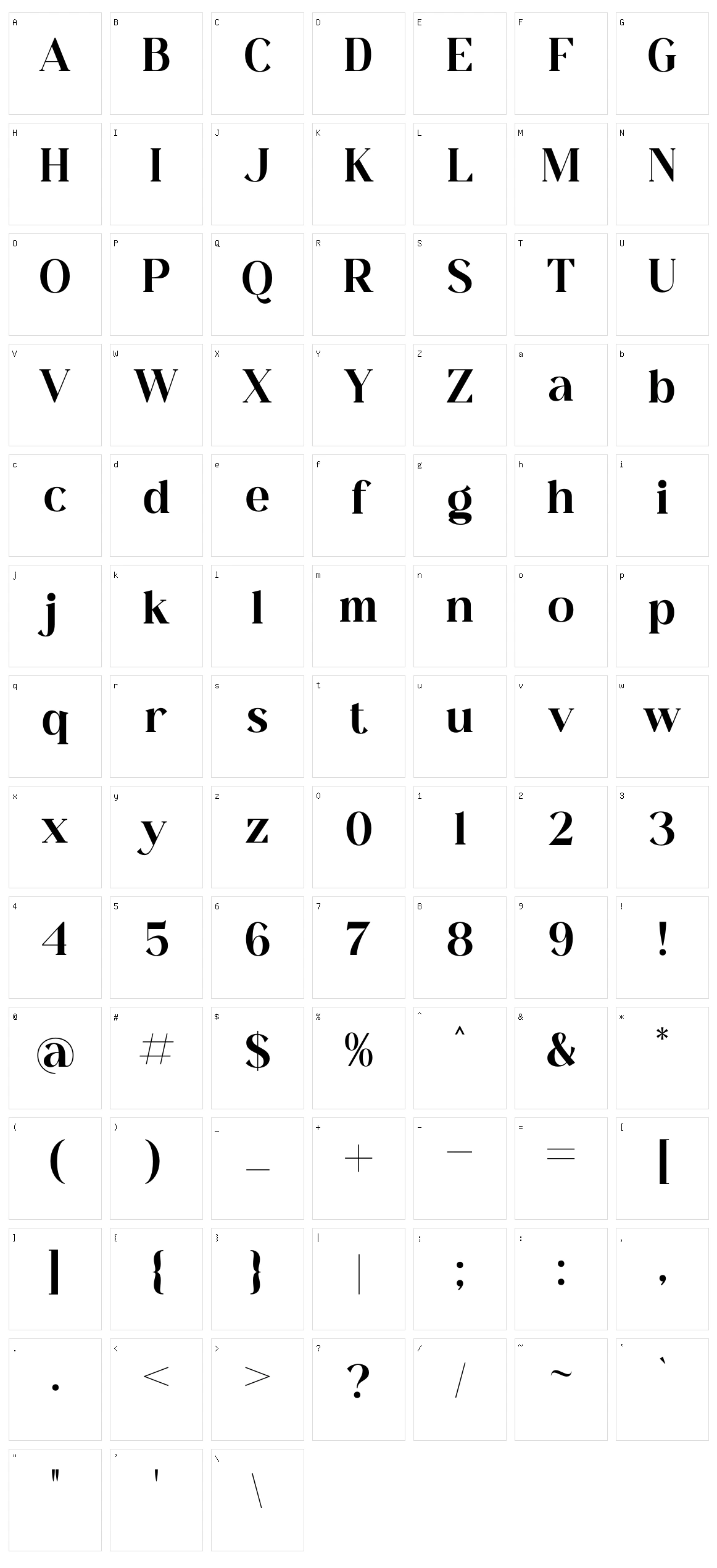 Lost Emerald Character Set