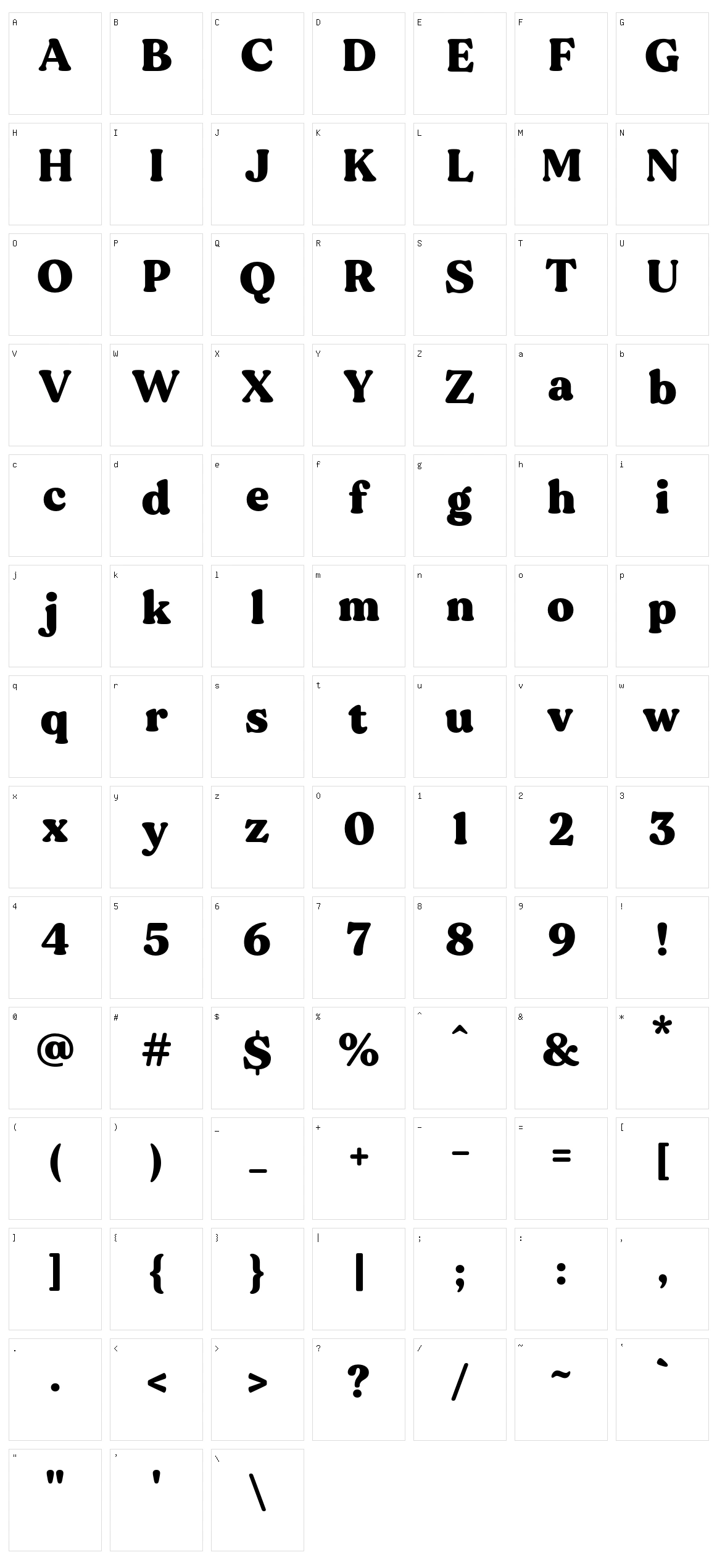 MADE Gentle Character Set