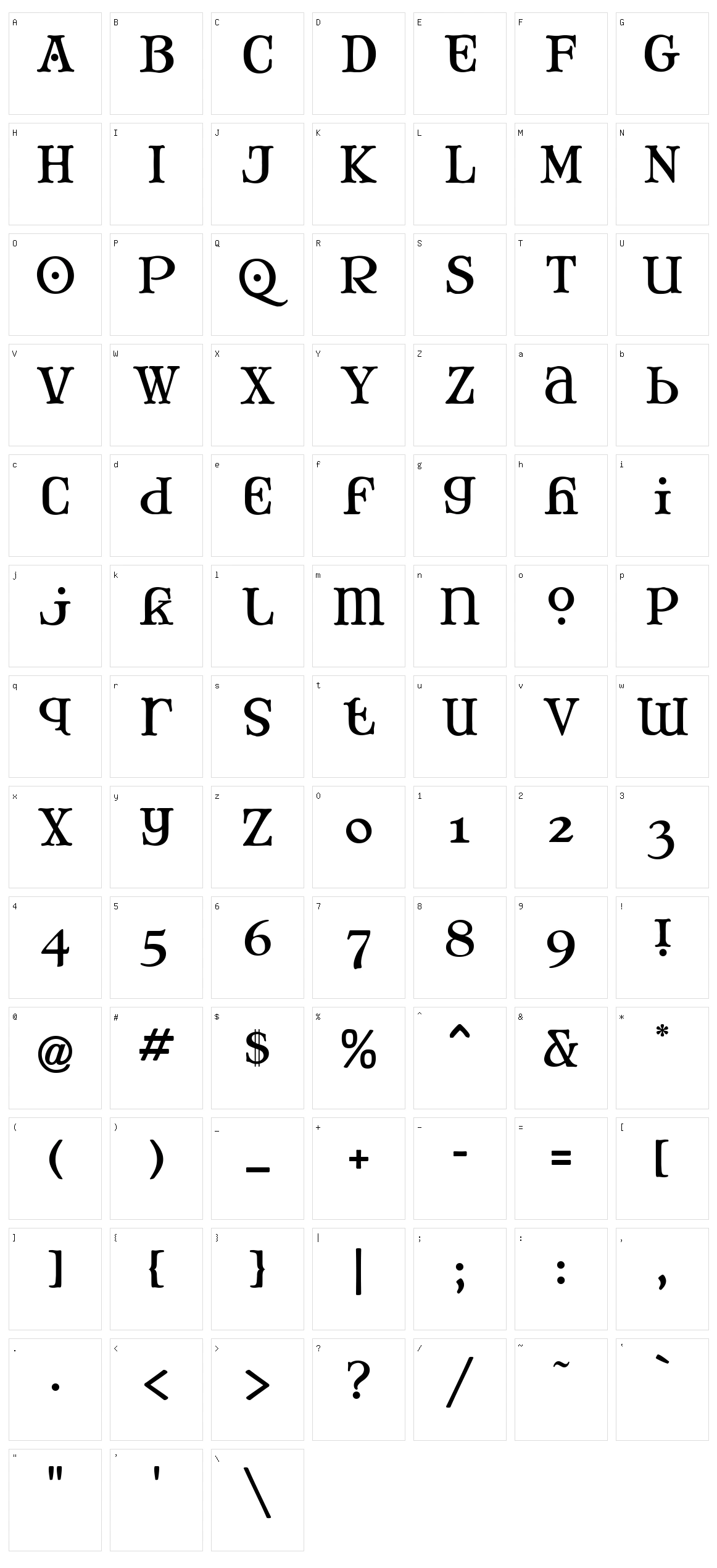 Mary Jane Character Set