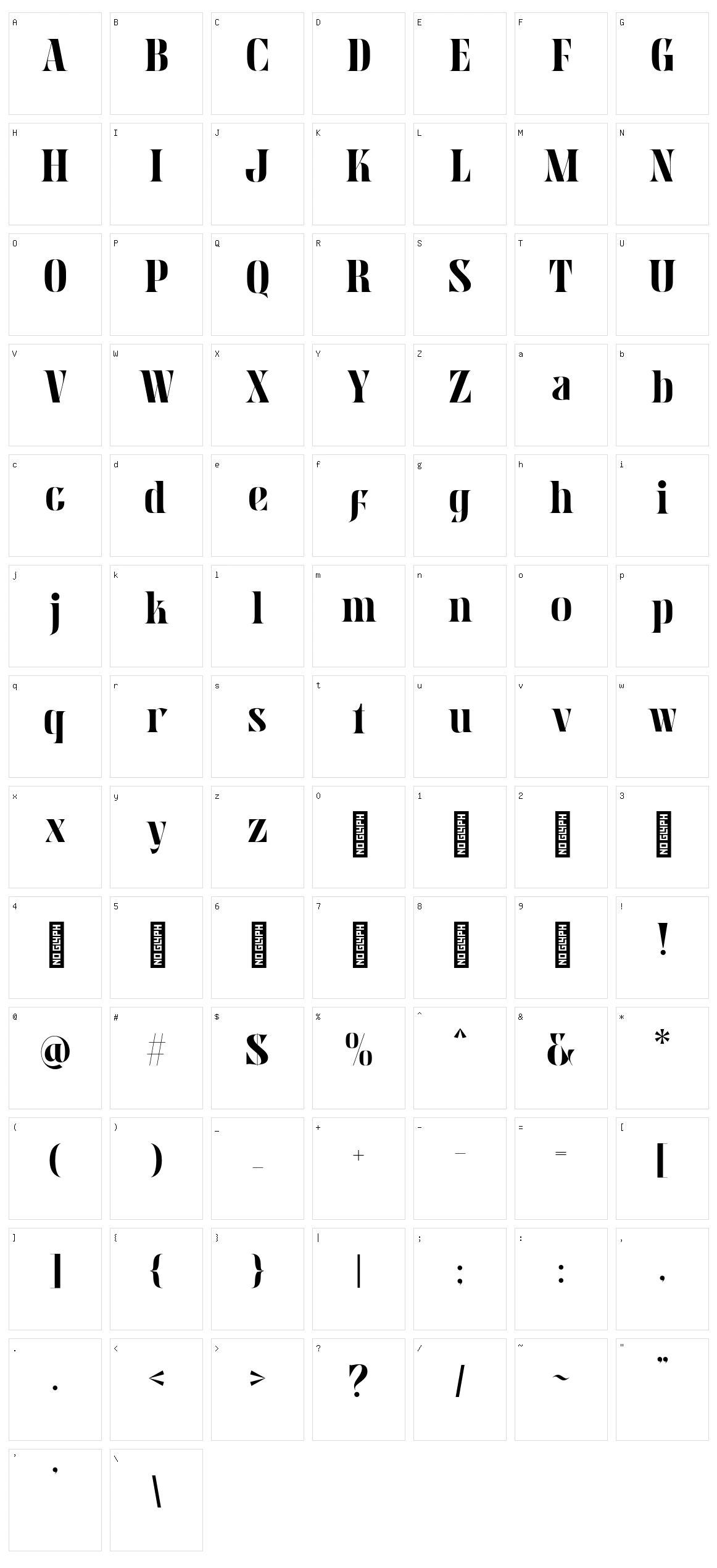 Mobern Fashion Character Set