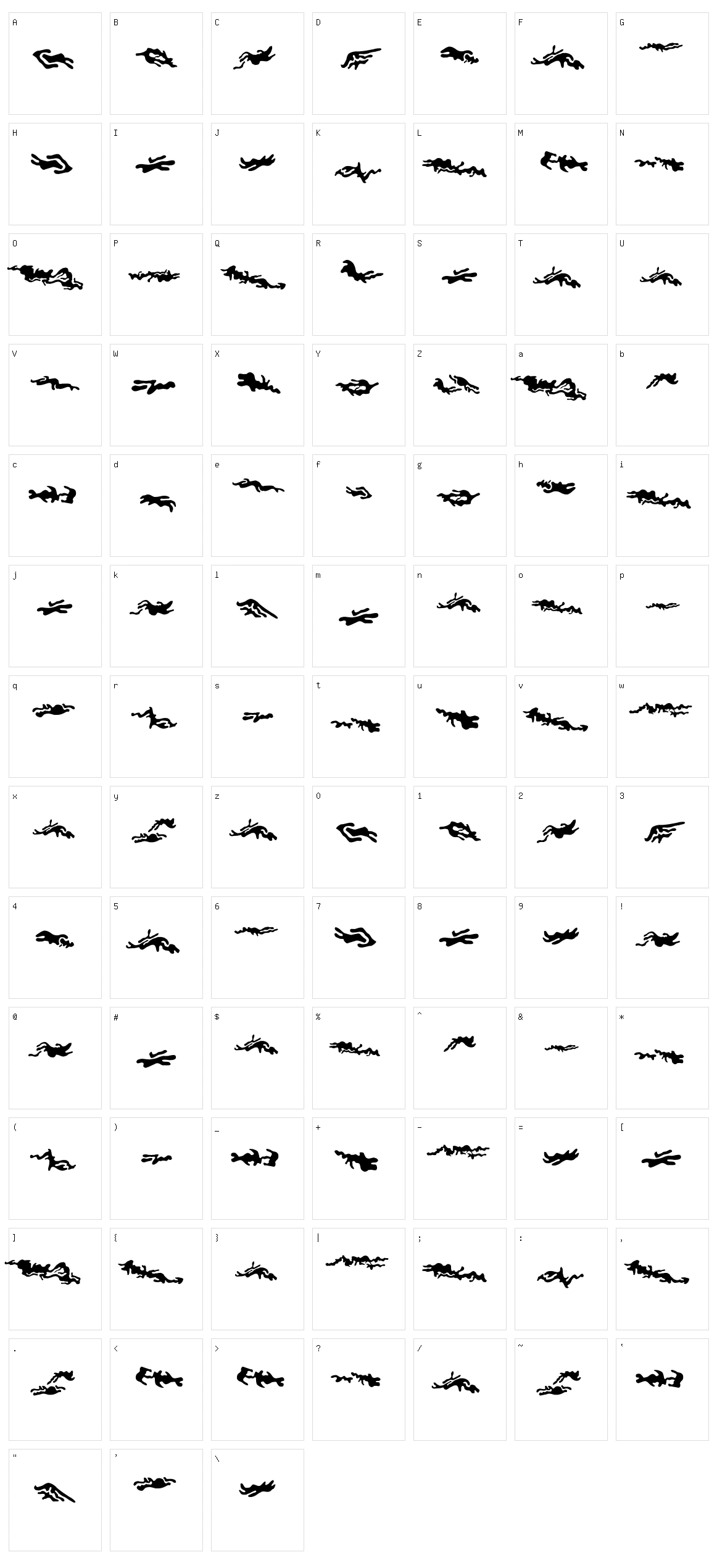 Combo Character Set