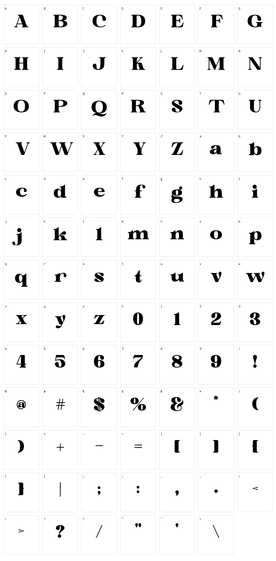 Morning Sweetest Character Set