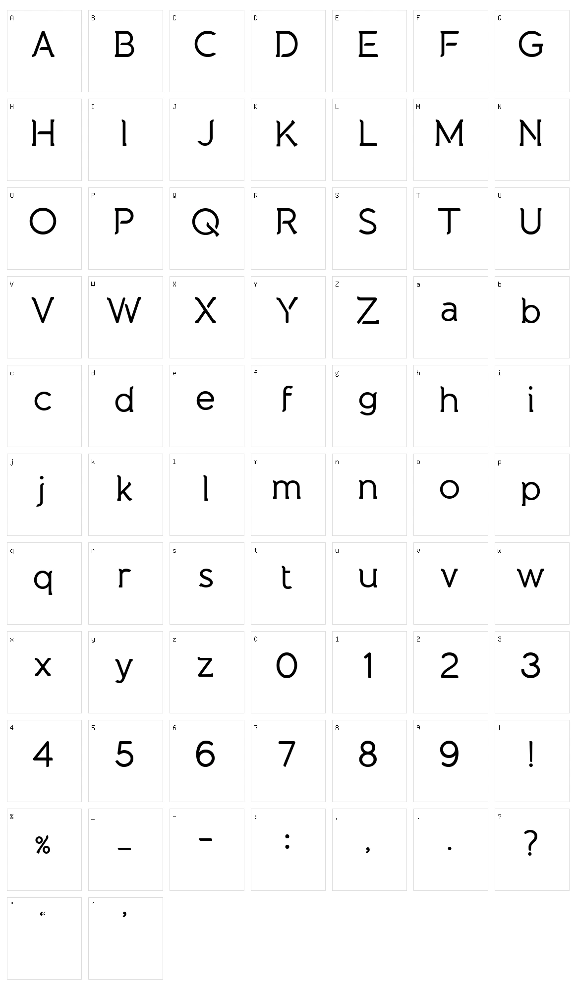 Natura Play Character Set