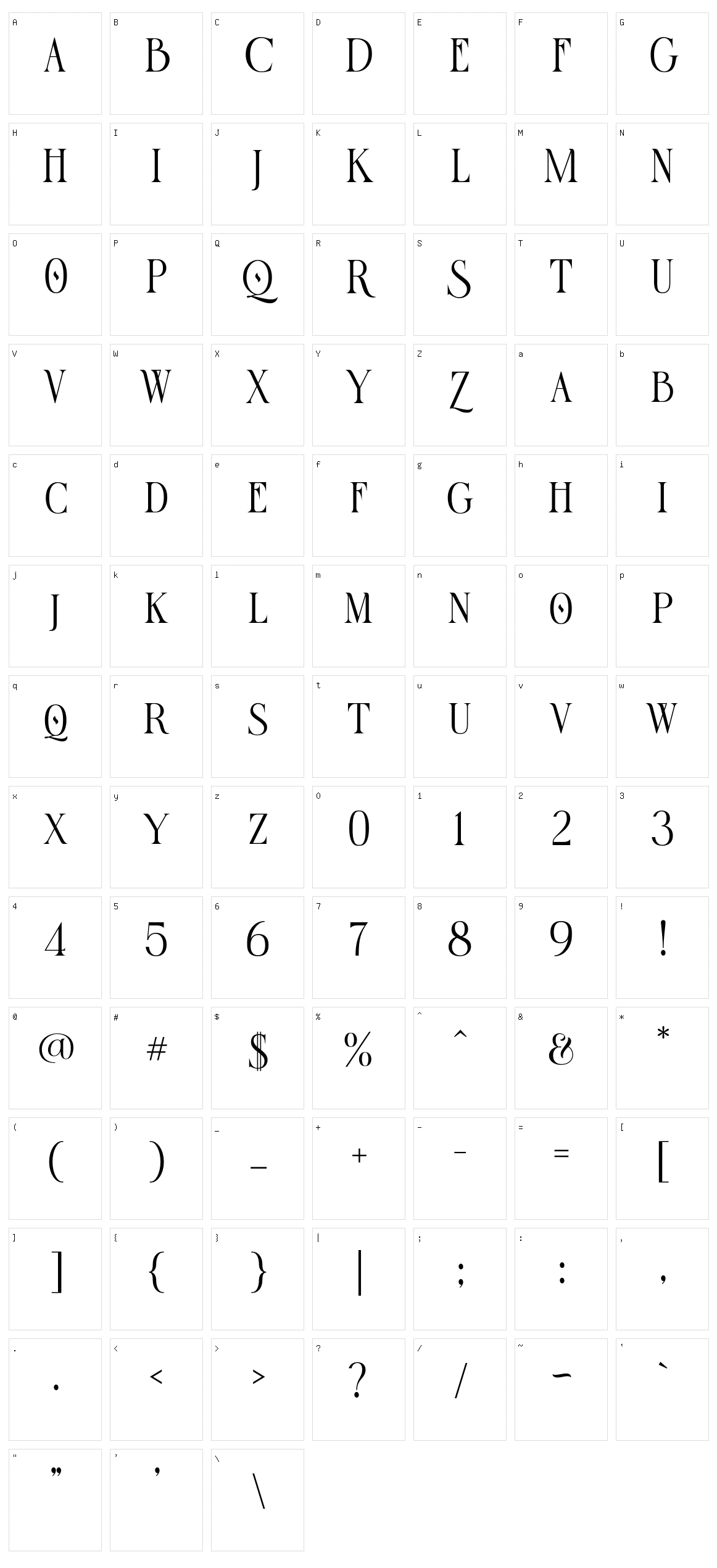 Rustler Barter Character Set