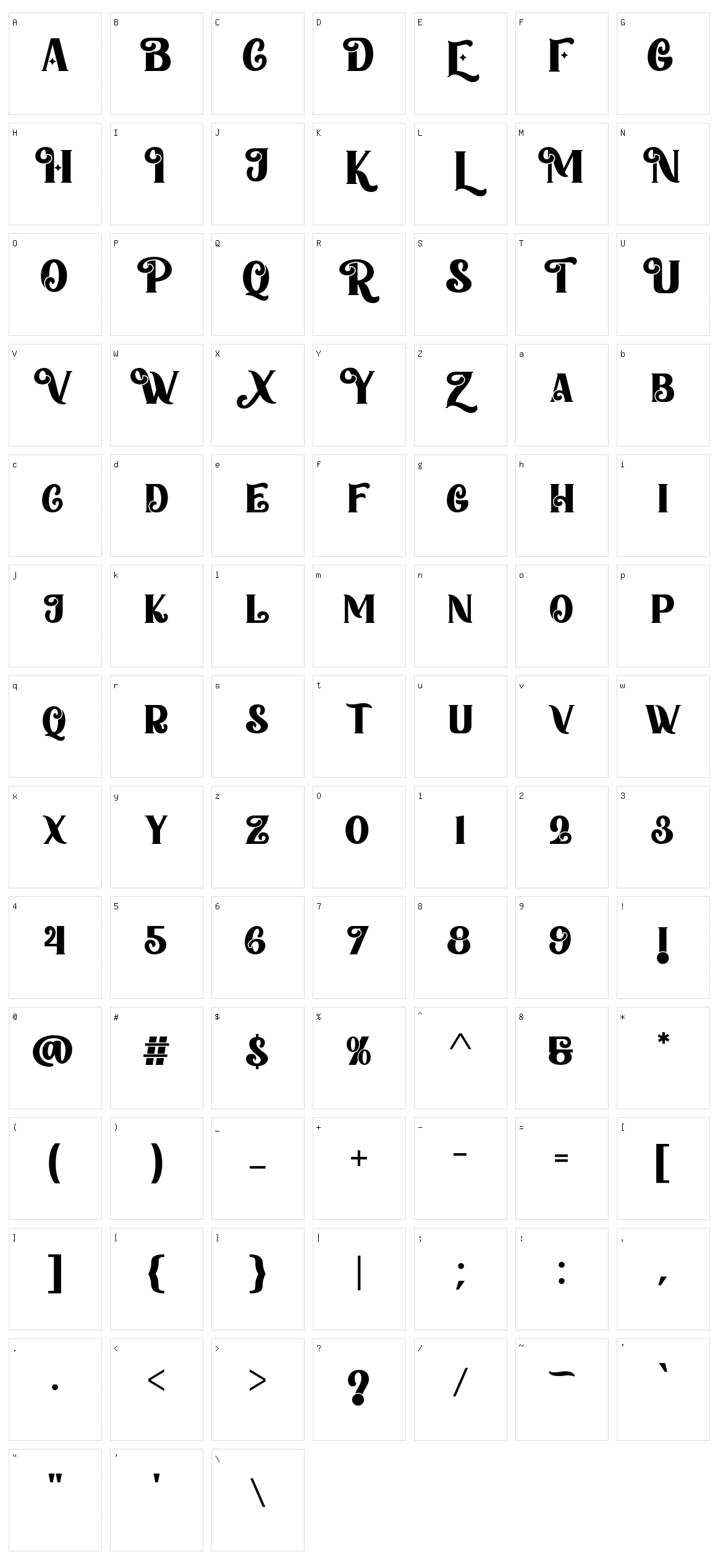 Home Christmas Character Set