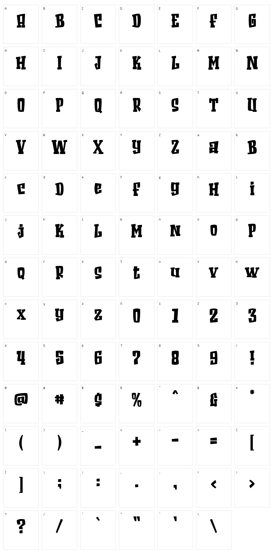 Scream Zombie Character Set