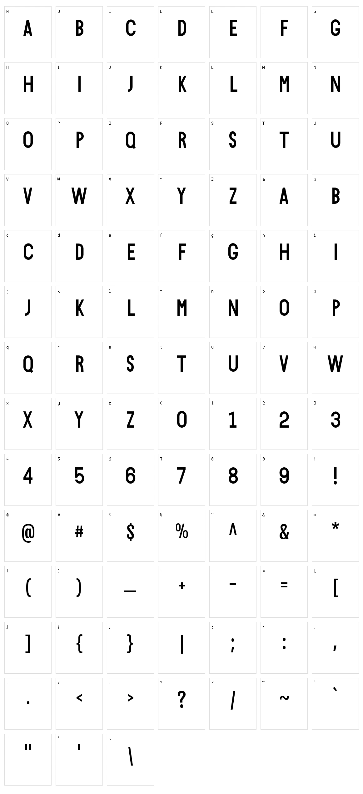 Bonjour De Jong Sans Character Set