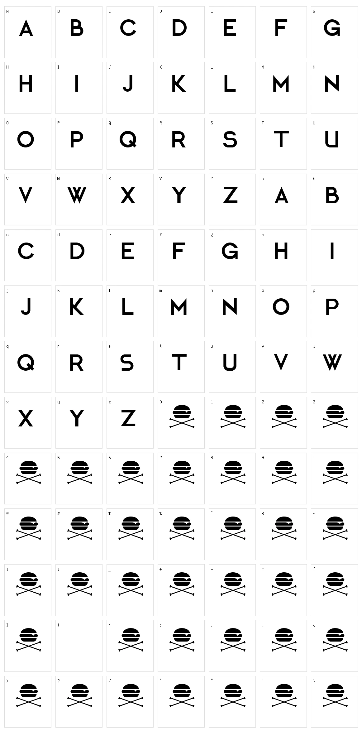 Coco Puff Character Set