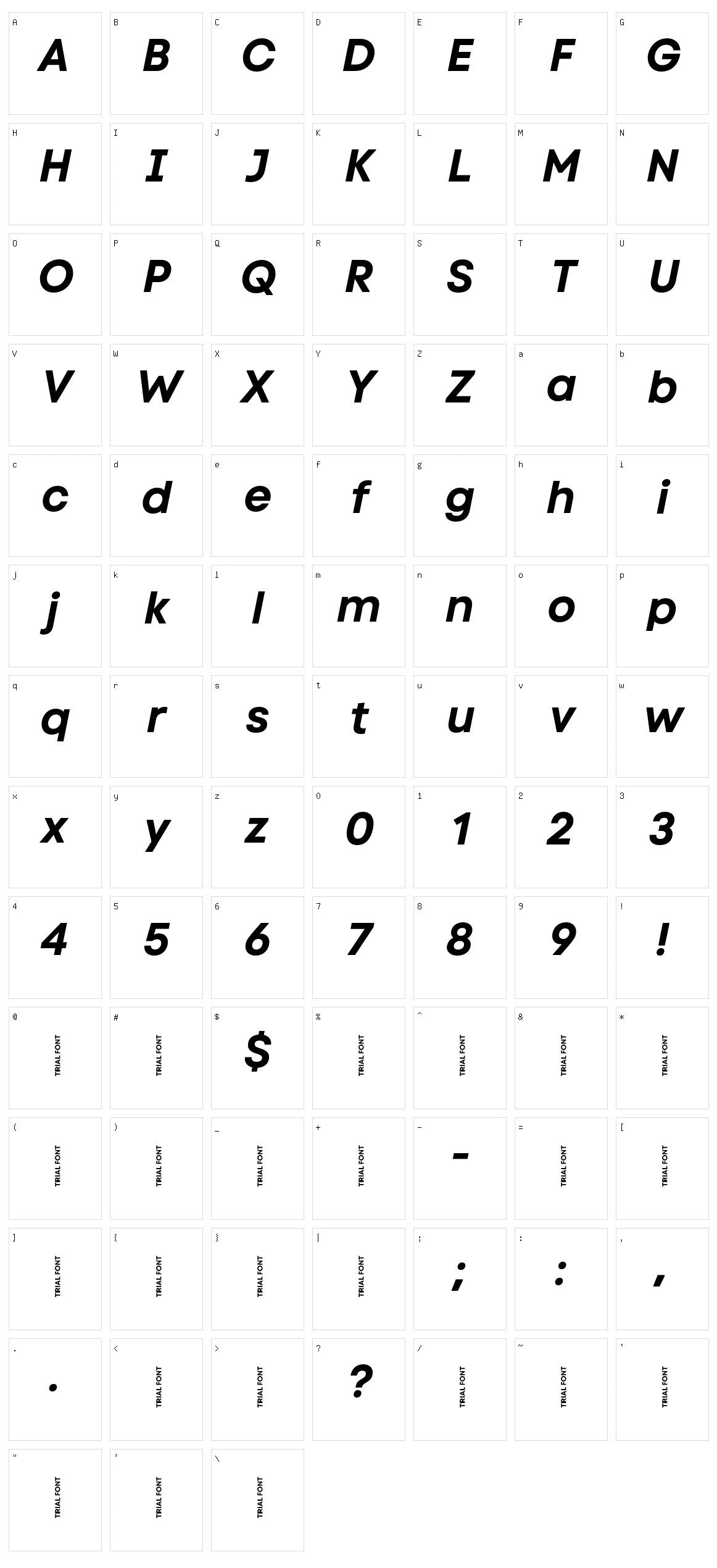 Code Next Character Set