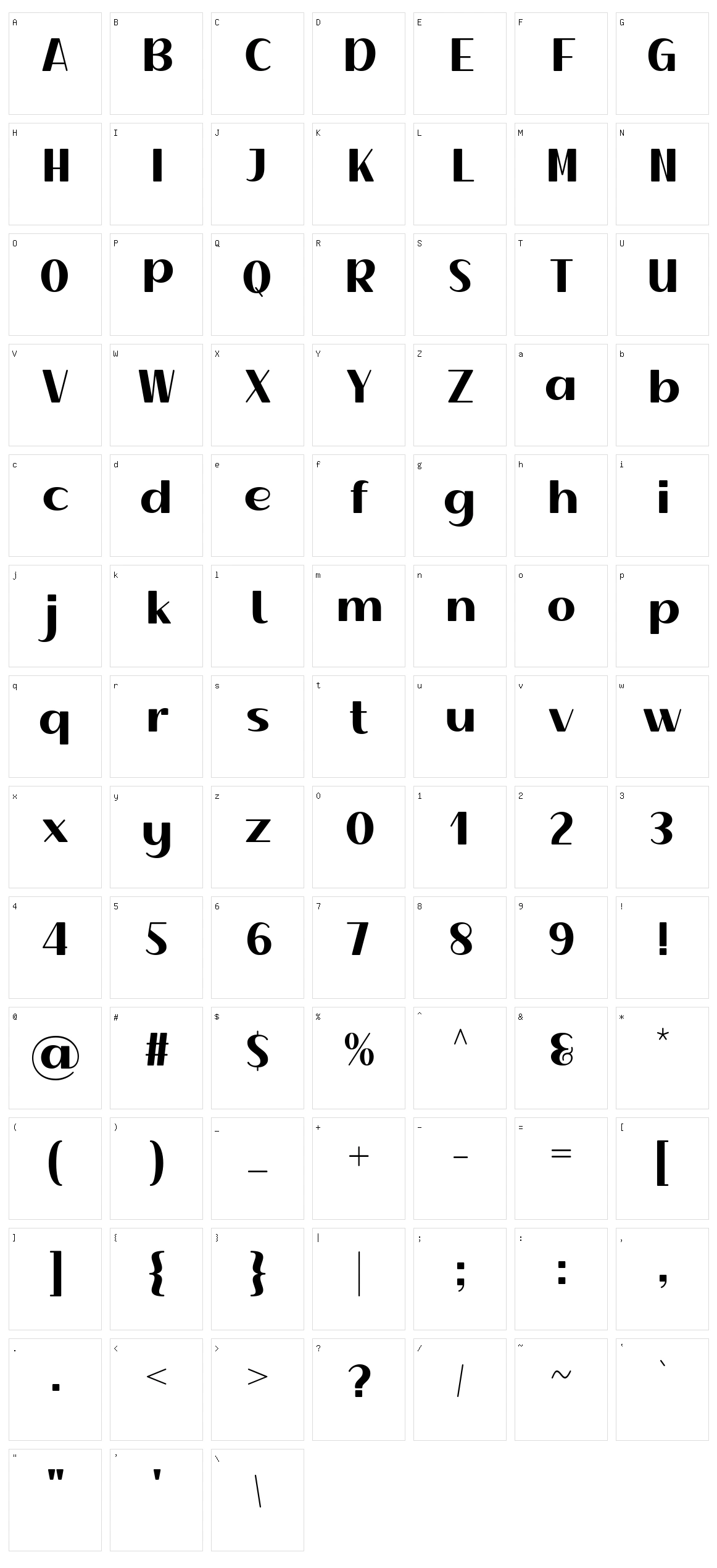 Dairy Cattle Solid Character Set