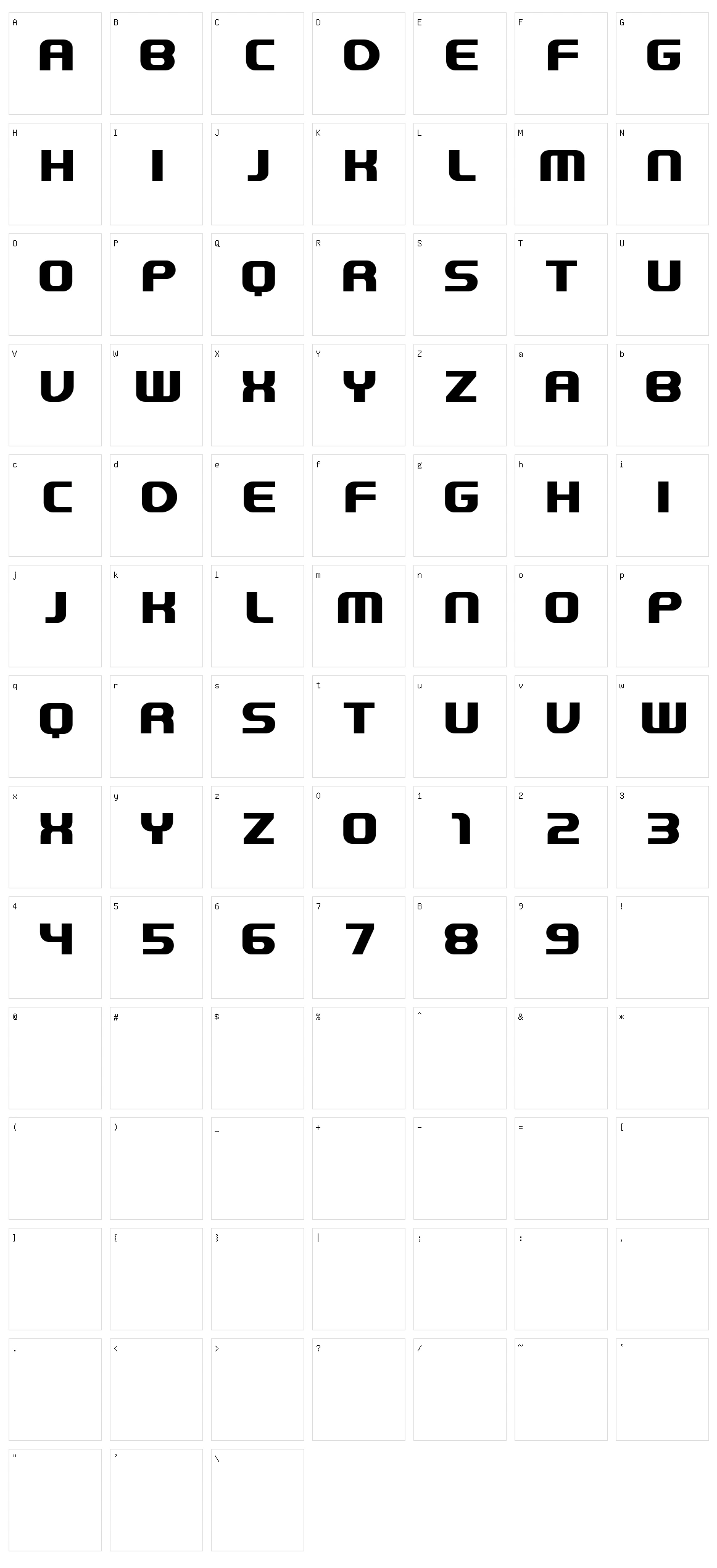 Double Dose Character Set