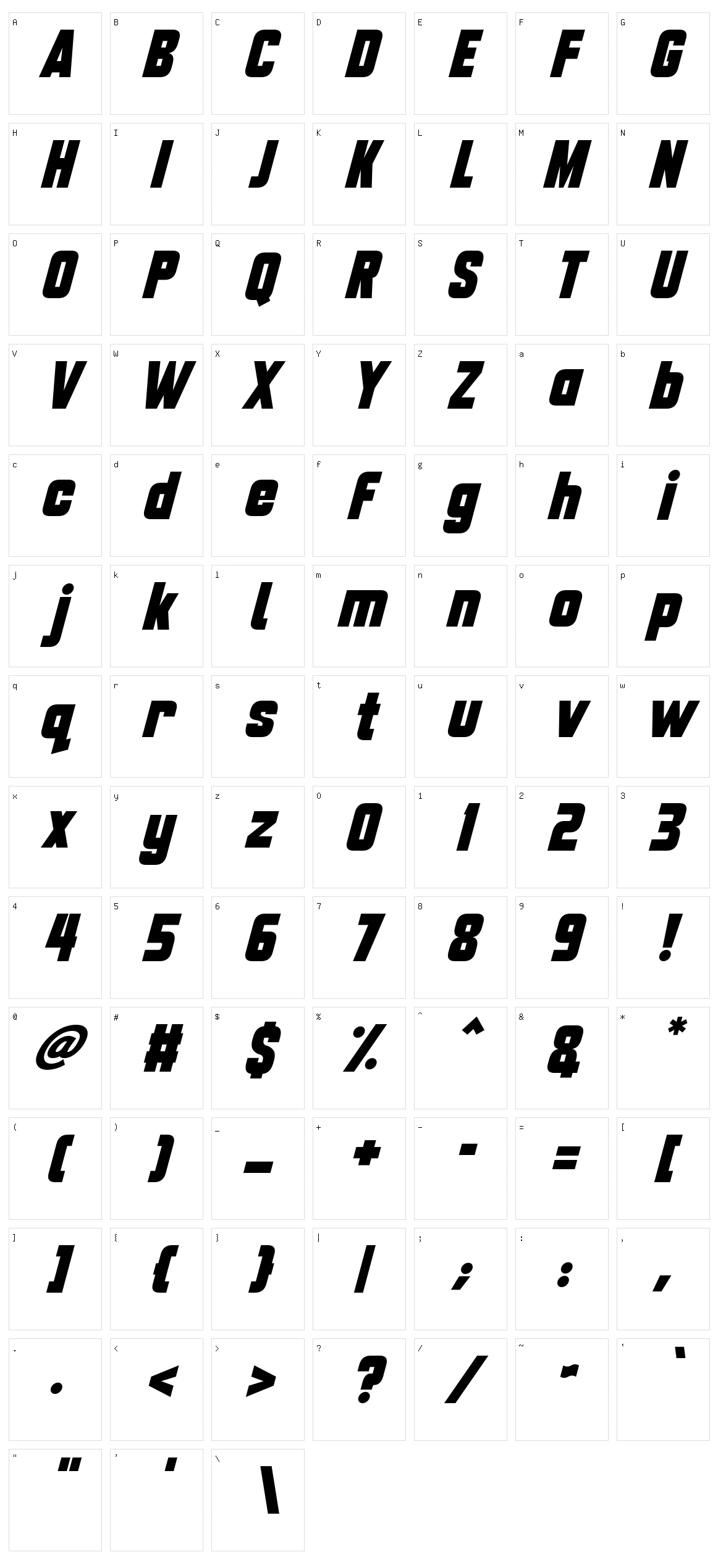 Future Friends Character Set