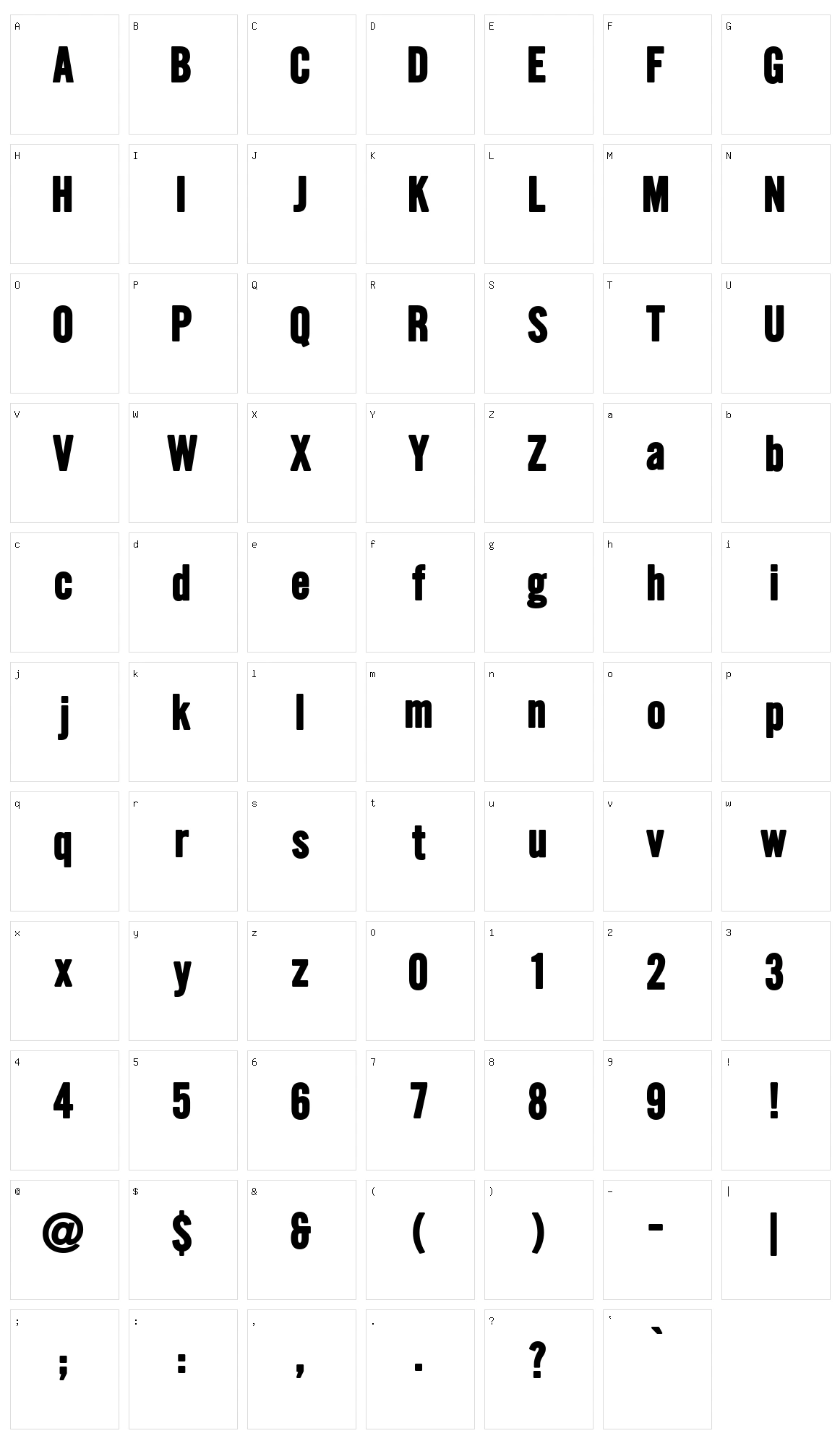 Hallo Euroboy Character Set