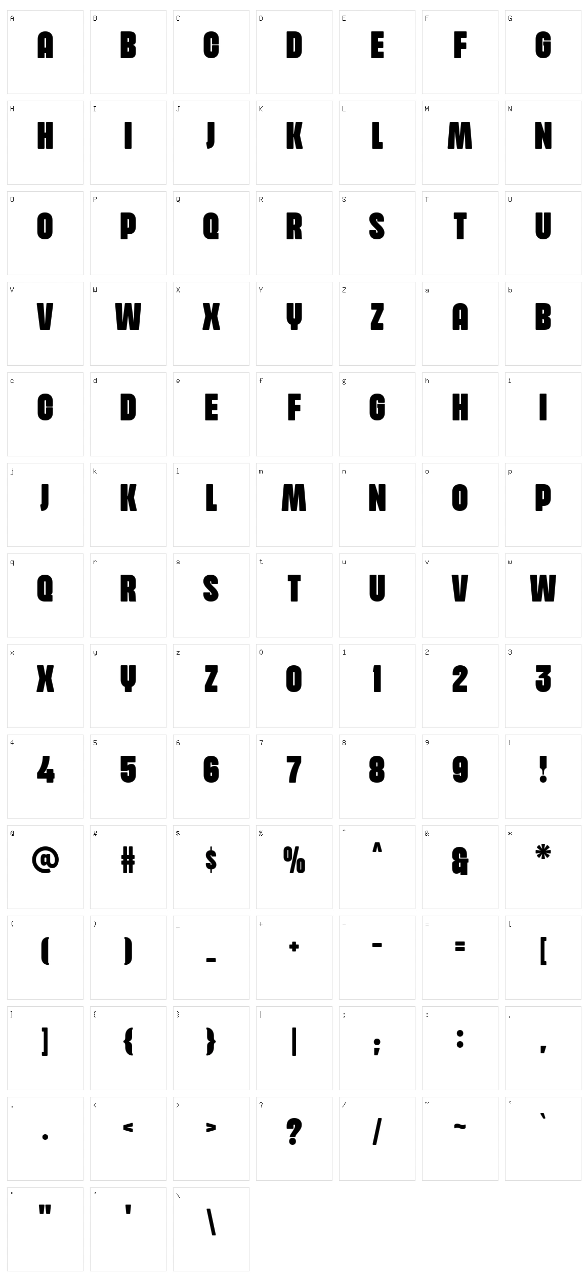 Hartone Softed Character Set