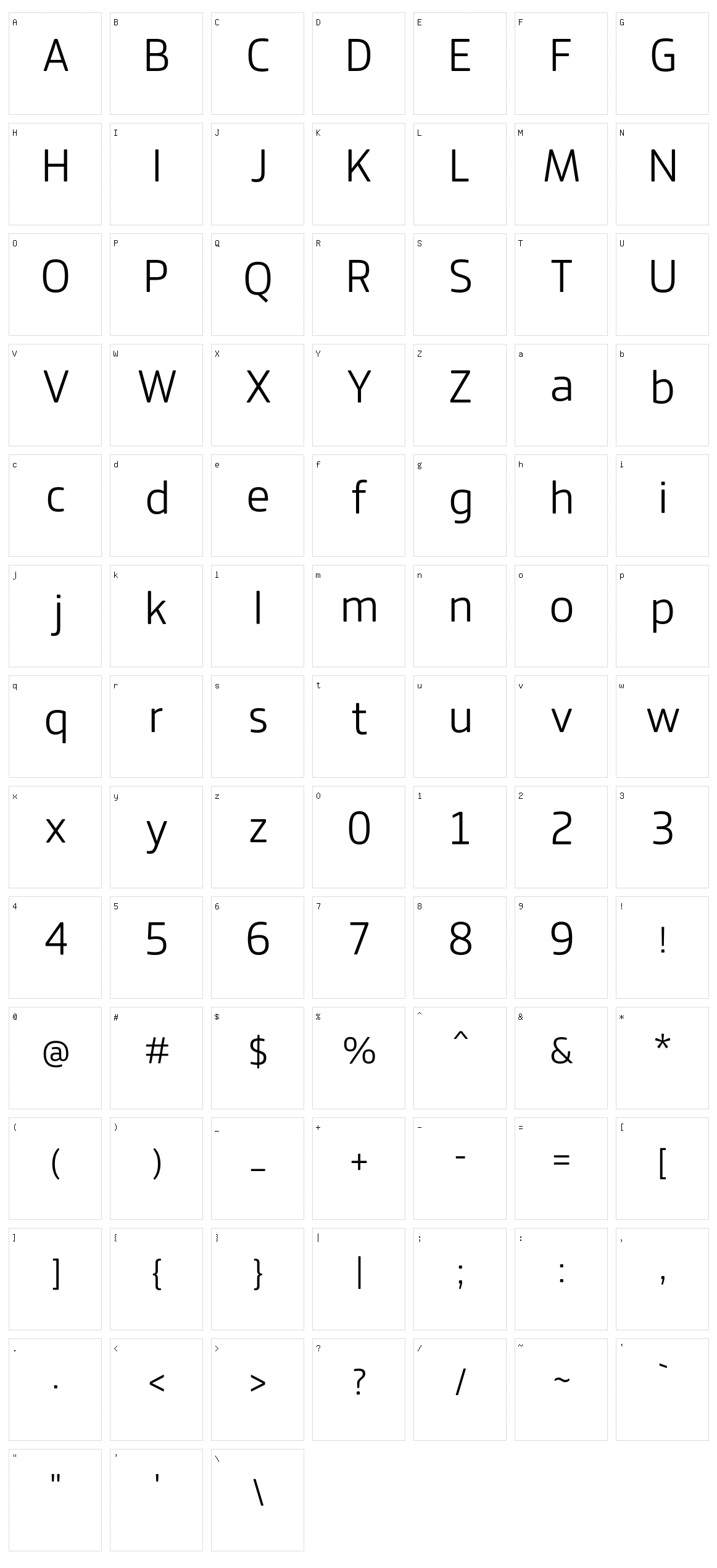 Jervinho Character Set