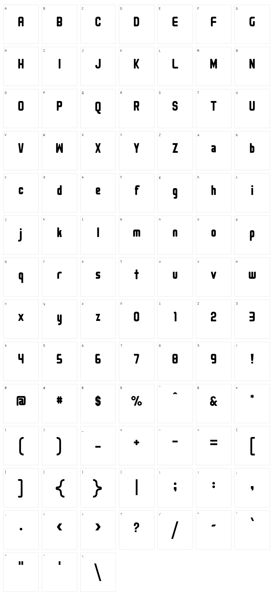 Kalmansk Character Set