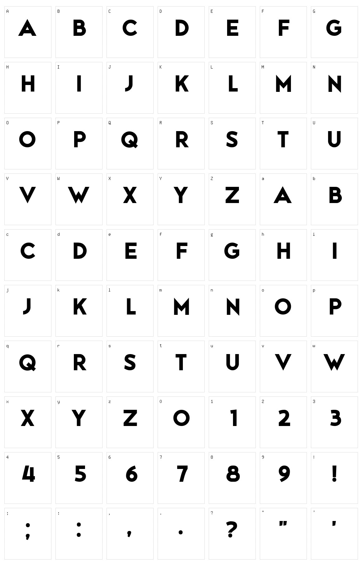 Linzer Augen Character Set
