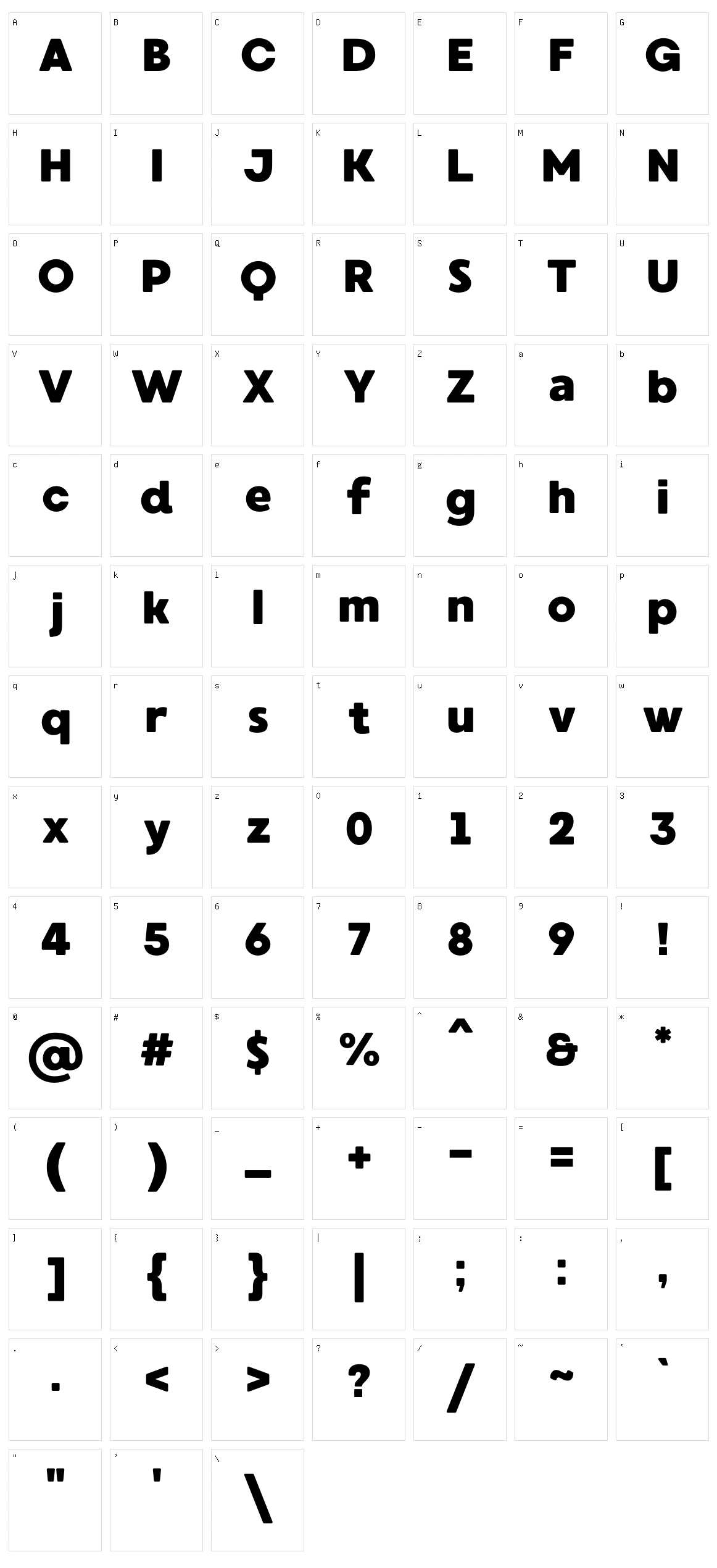 MADE Waffle Soft Character Set
