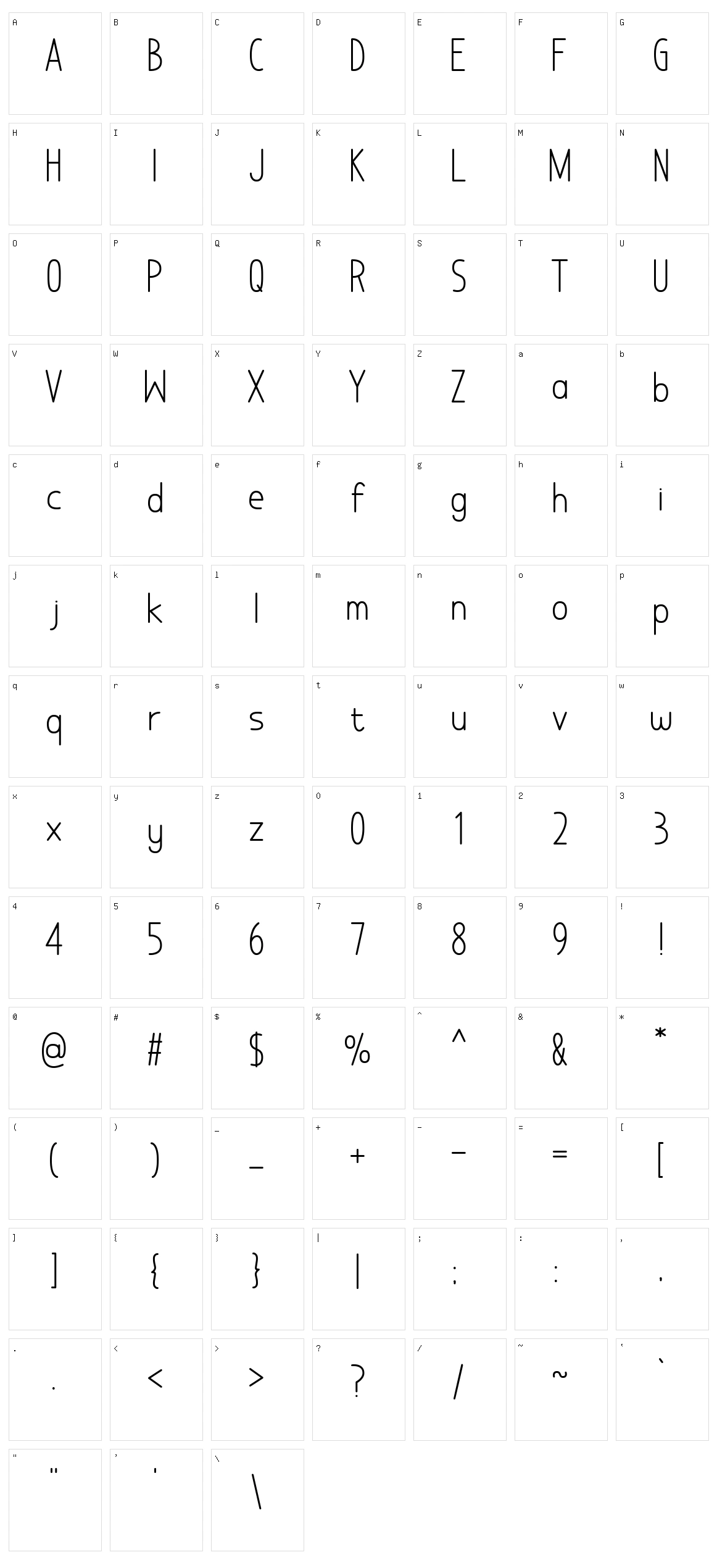 No Added Sugar Character Set